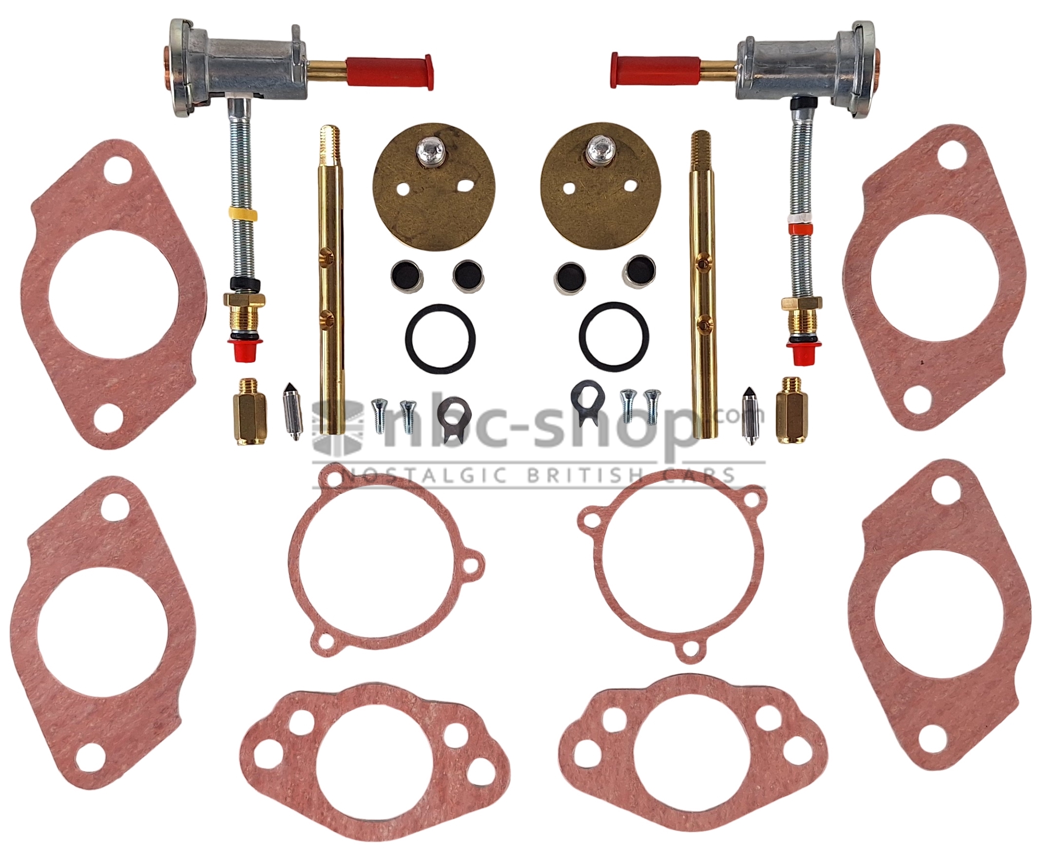 CRK281 KIT REPARATION DOUBLE HS4 AVEC AXE ET PAPILLONS POUR TRIUMPH SPITFIRE 1500