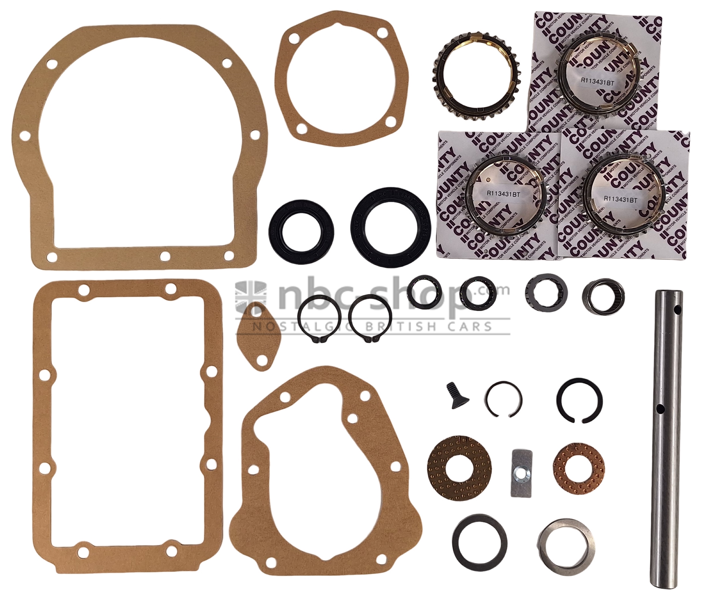 TGK113 Kit de réfection boîte de vitesses avec overdrive type A Triumph TR2 TR3 TR4 TR250 TR5 TR6