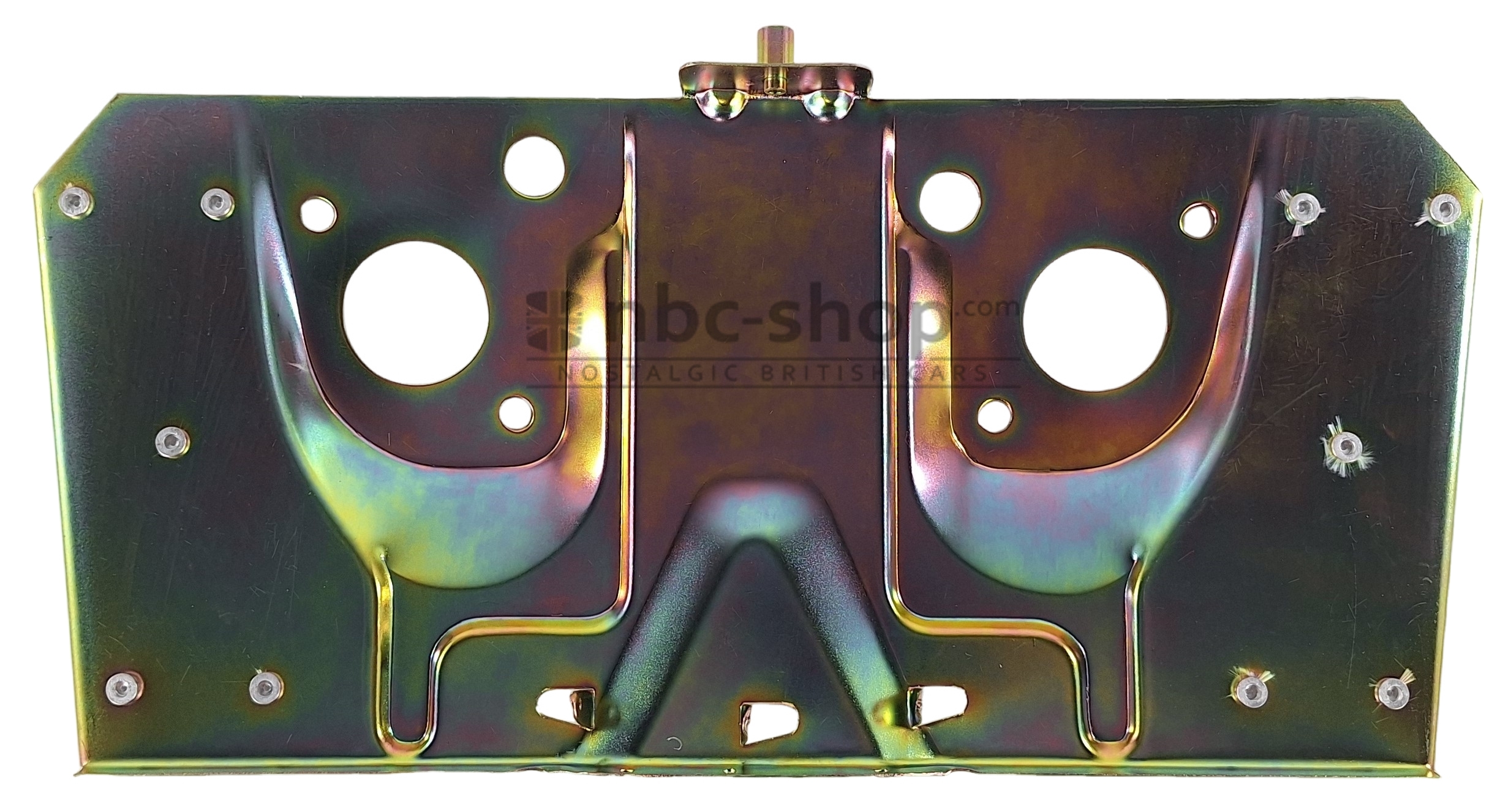 12H719 PLAQUE ANTI-CHALEUR MGB AVEC CARBURATEUR SU DE TYPE HS