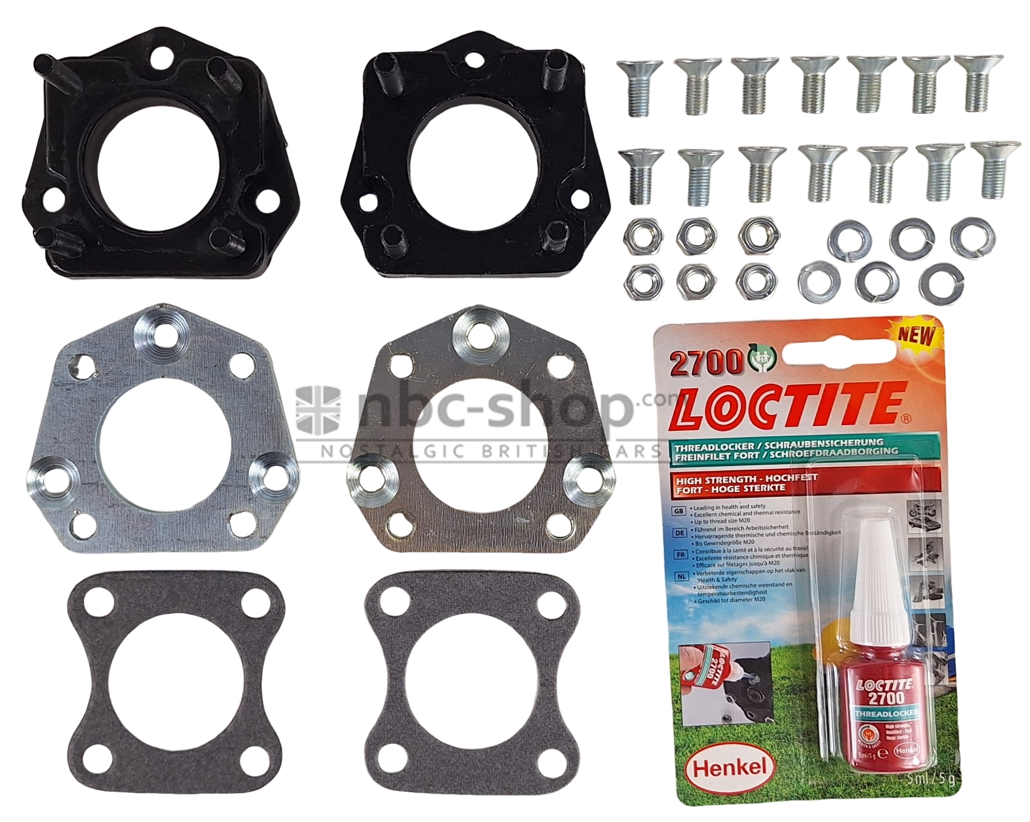 TT12561 KIT DE FIXATION AVEC ENTRETOISE POUR CONVERSION EN CARBU HS6