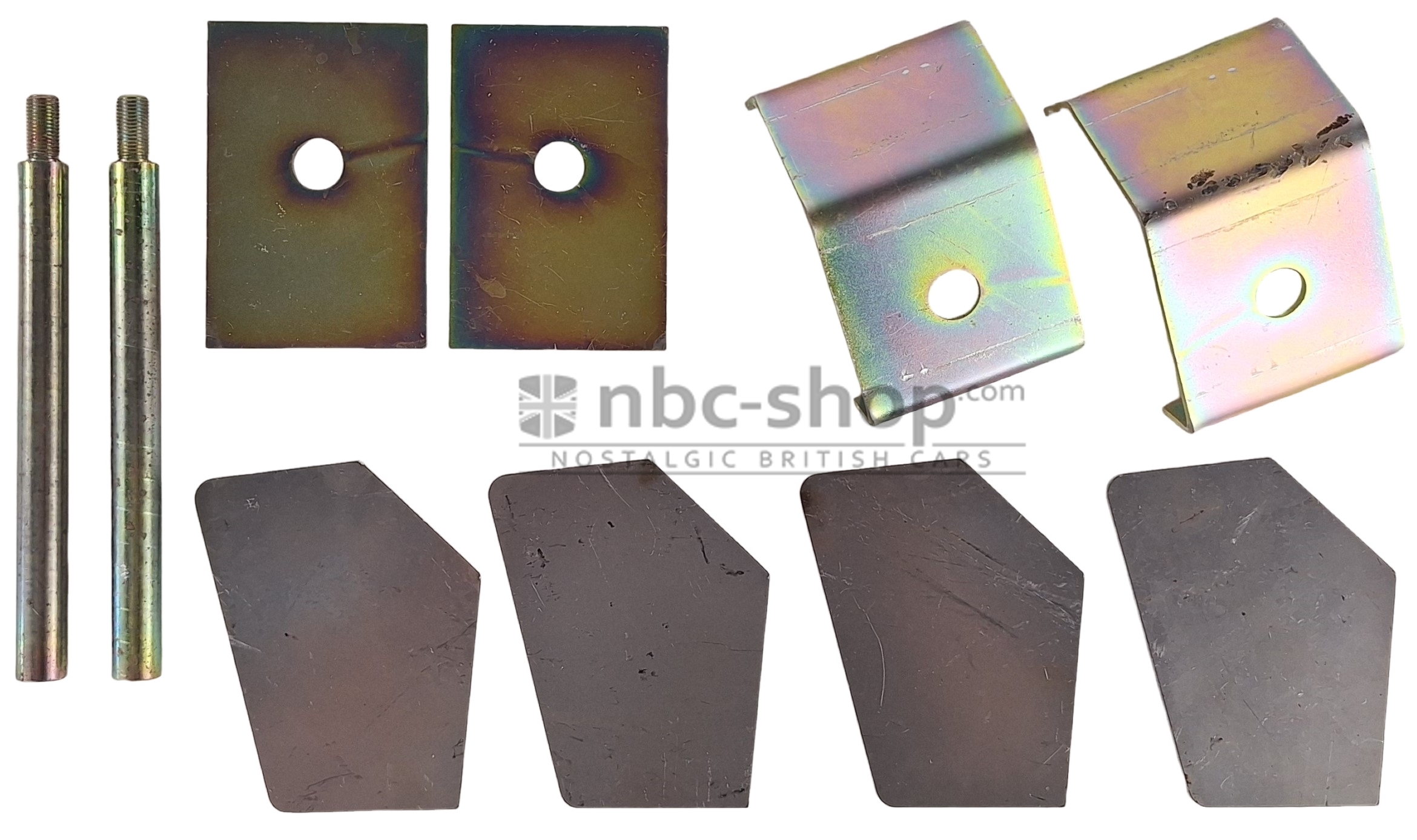 140009K KIT DE RENFORT DE PONT (AVANT) POUR TRIUMPH TR250 TR5 TR6