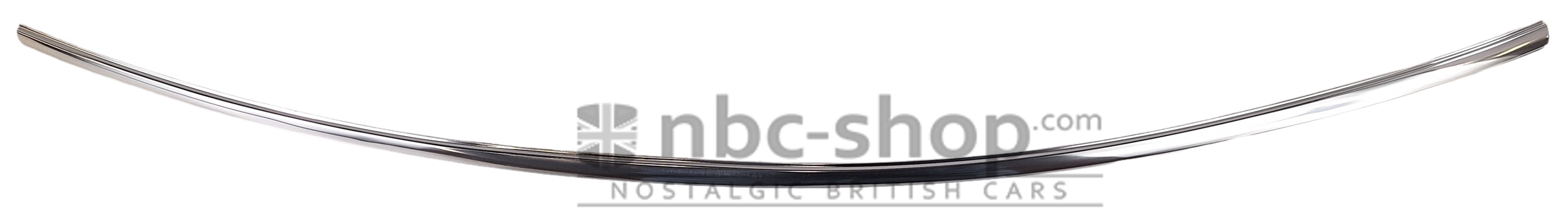 AHH7426 CHROME SUPERIEUR DE JOINT DE PARE BRISE AVANT POUR MGB GT 1965-1980