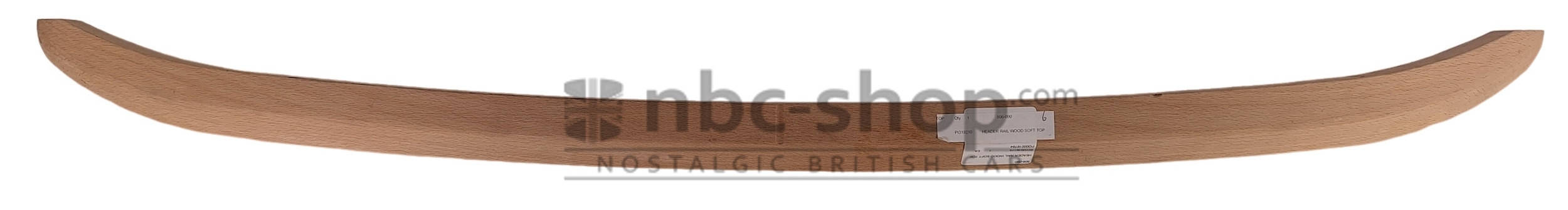 806-090 HEADER RAIL BOIS DE CAPOTE AVANT AUSTIN HEALEY 3000 BJ7 BJ8
