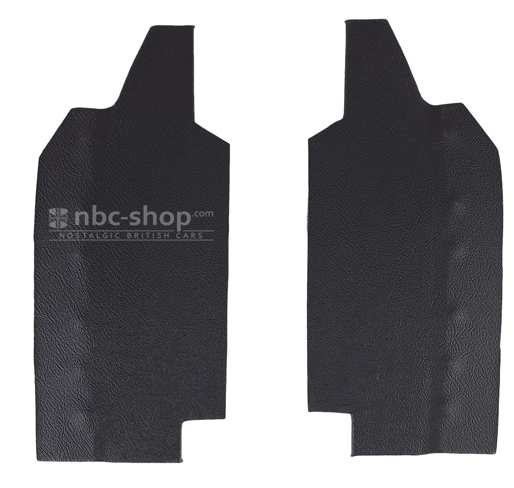 DP3022A RENFORT DE GARNITURE DE PORTE AVANT POUR MINI 1959-1969 NOIR