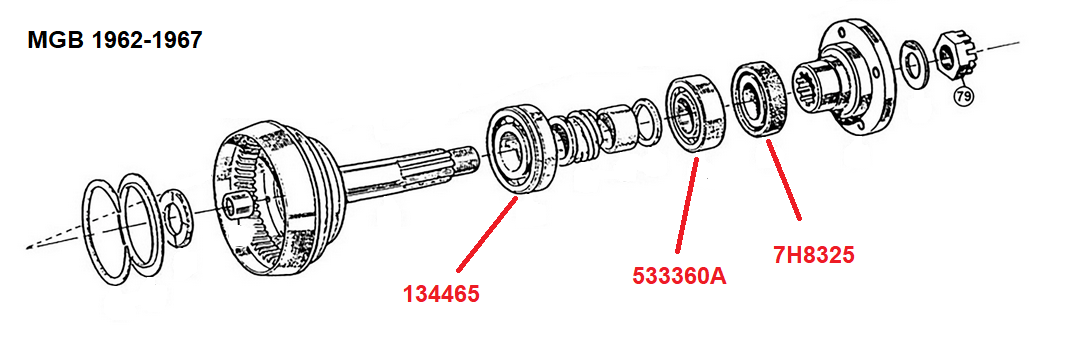 MGB 134465 533360 7H8325