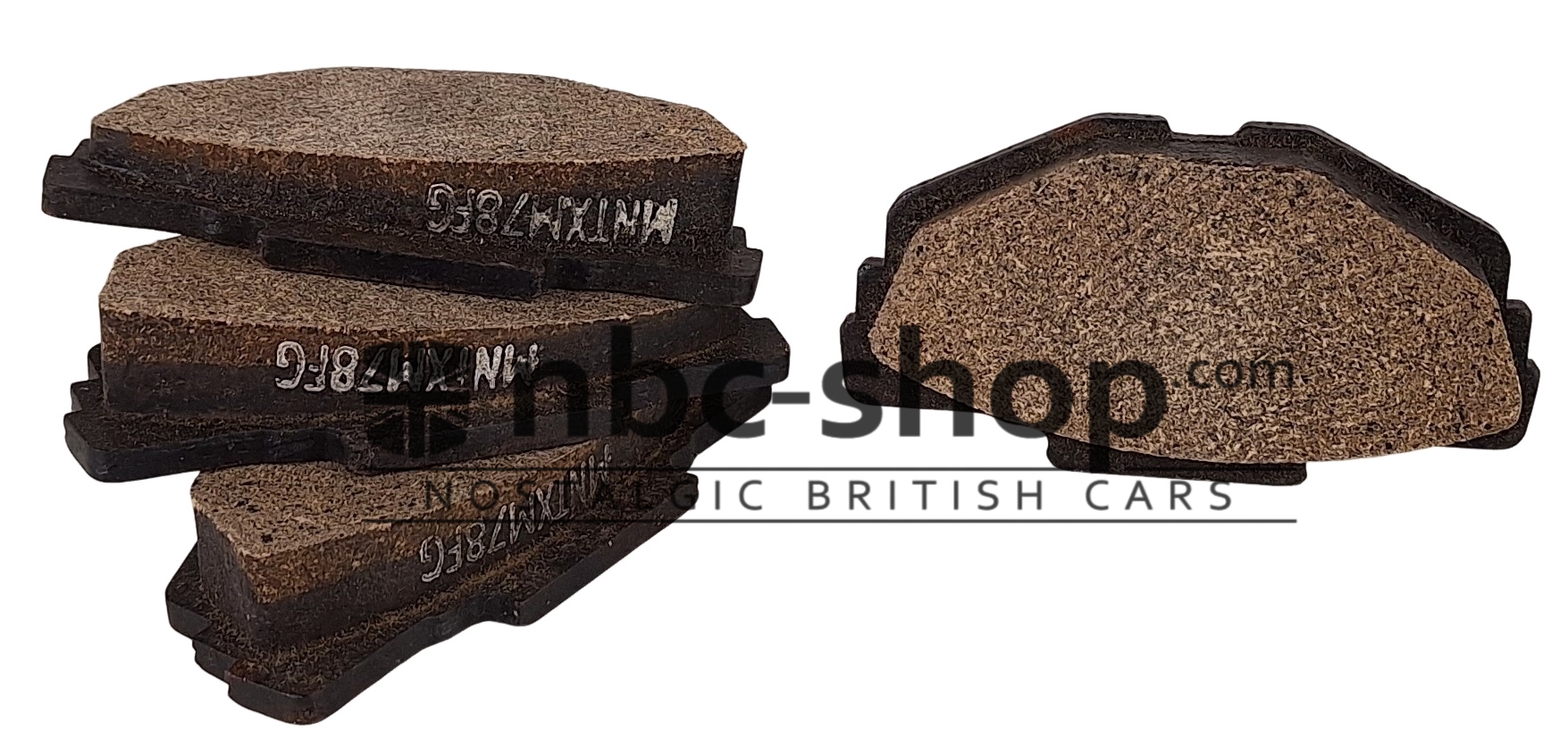 GBP106 PLAQUETTES DE FREIN POUR ETRIER FLOTTANT ADO16 MG 1300 AUSTIN 1300