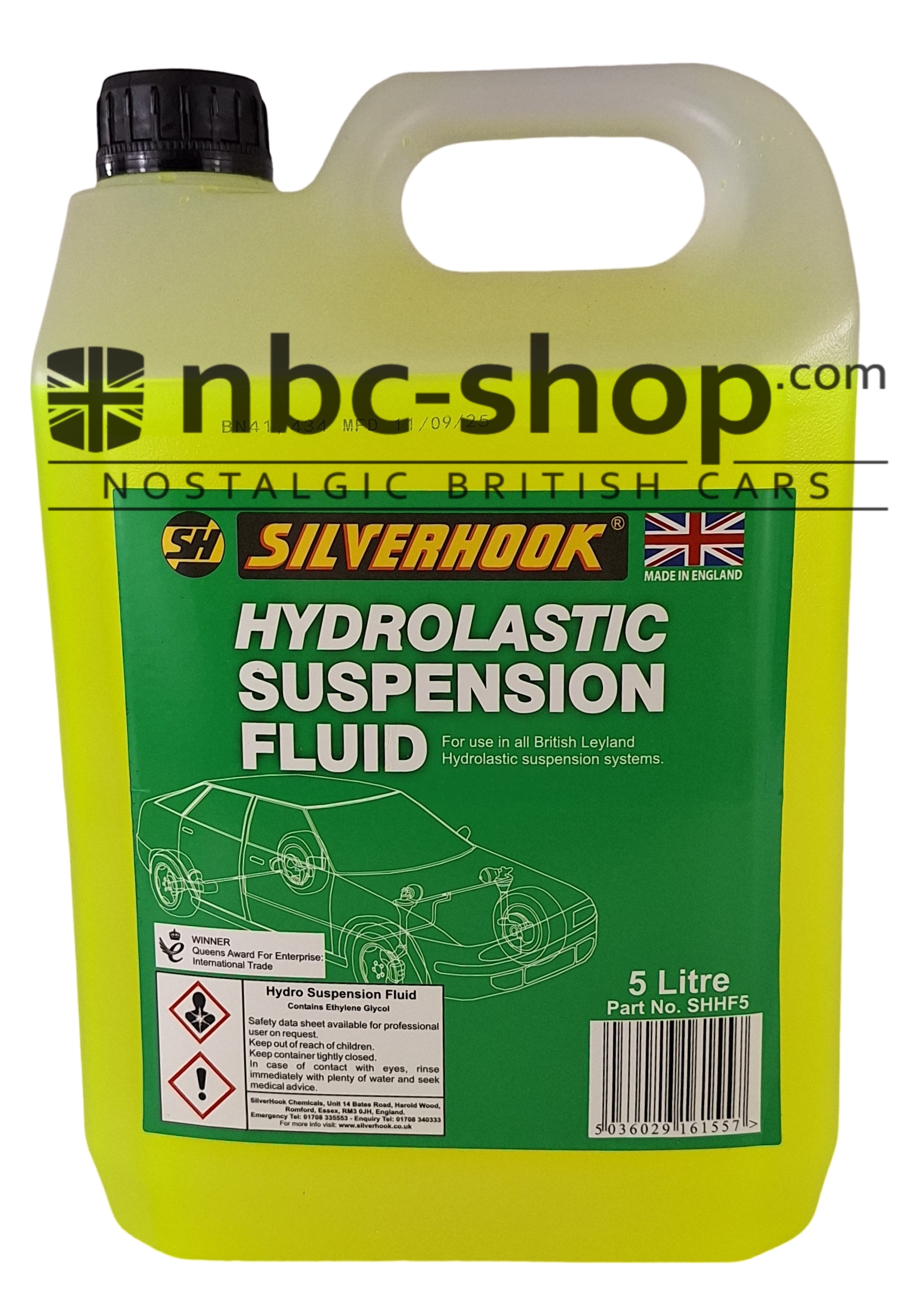 MORRIS05 LIQUIDE DE SUPENSION HYDROLASTIQUE EN 5L POUR MINI ROVER