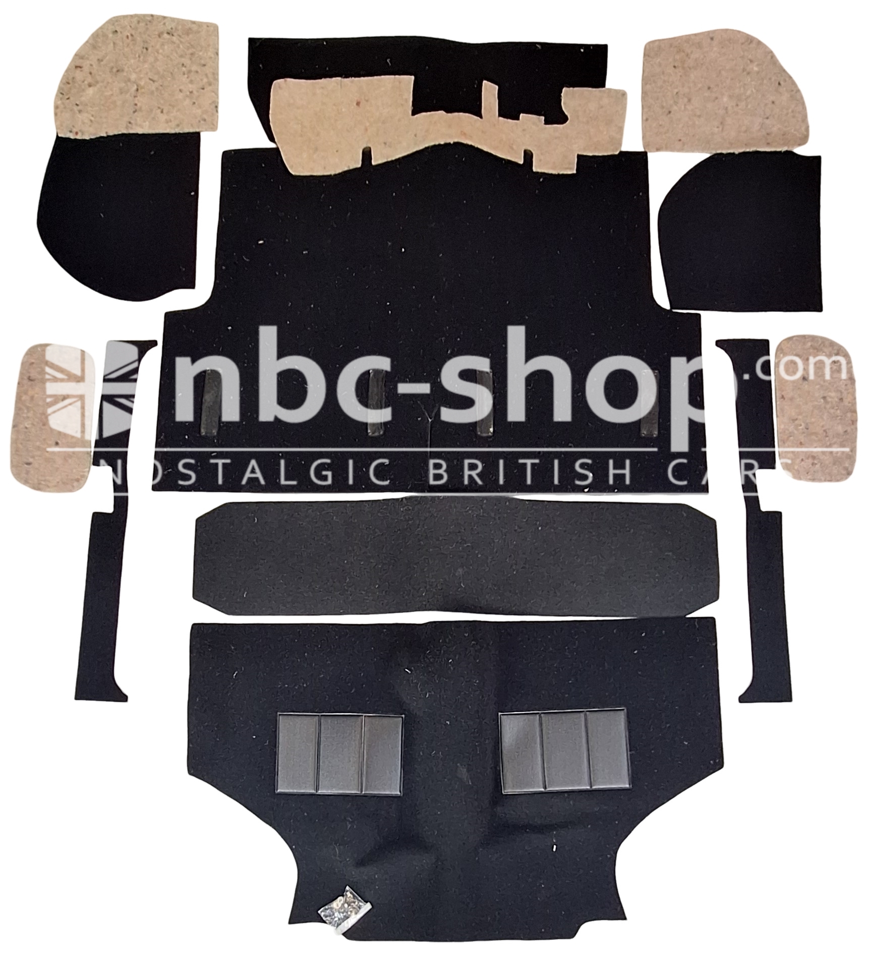 CK970A KIT DE MOQUETTE MINI BREAK 1960-1973 LUXE