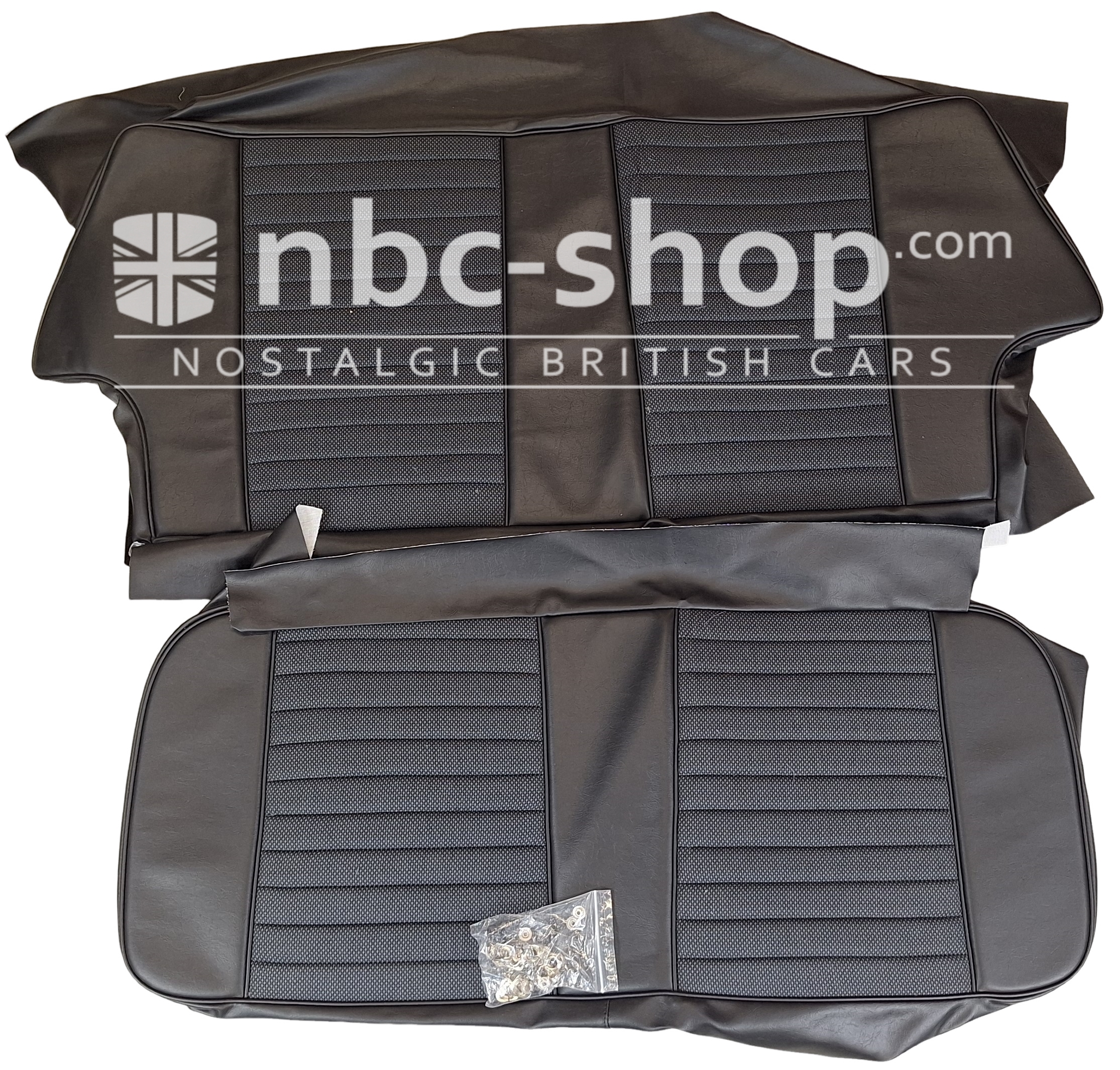 SC6008A HOUSSES DE BANQUETTE ARRIERE NOIRE POUR MINI INNOCENTI