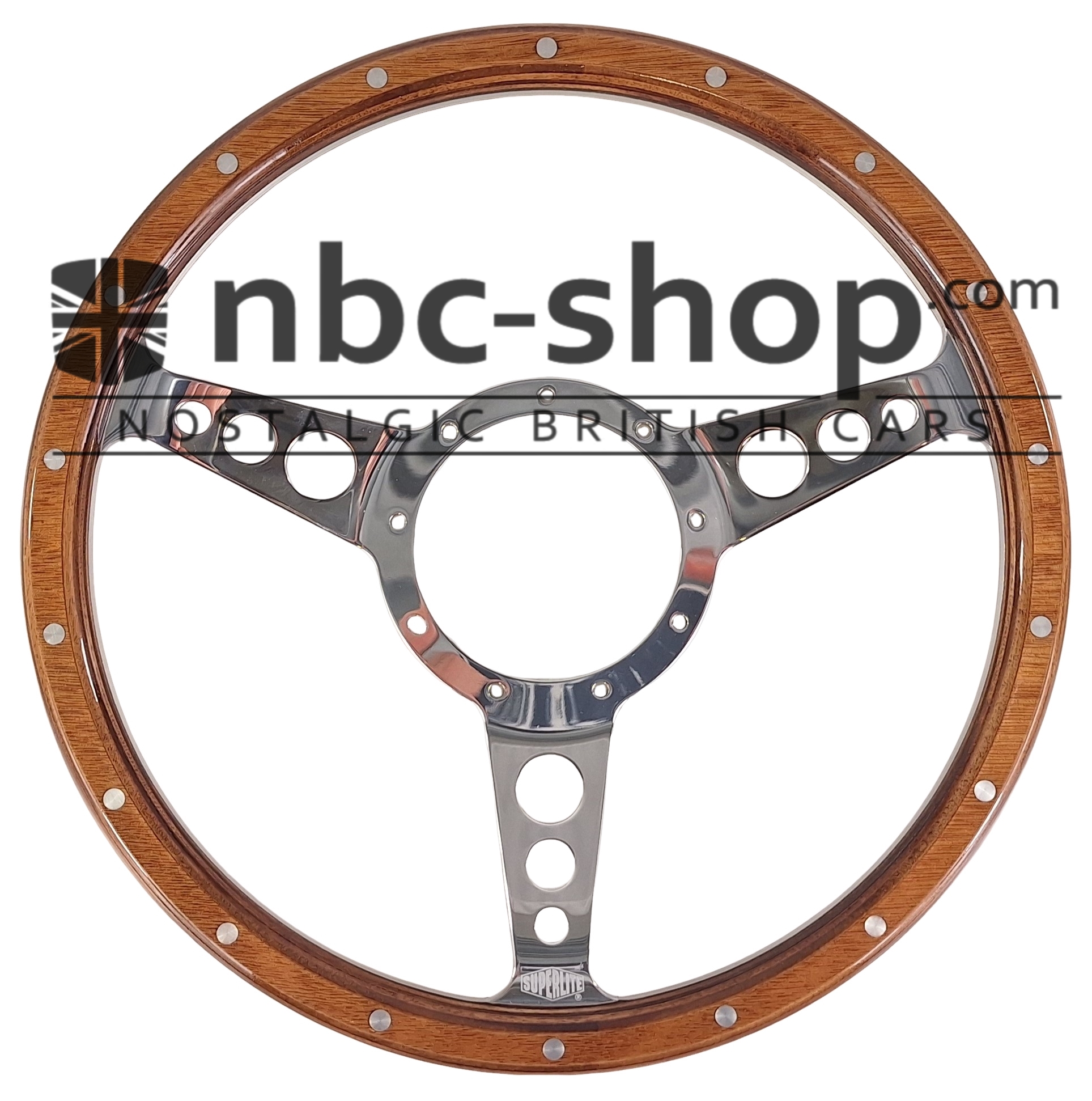 MLW1116-13COPY VOLANT 13 POUCES BOIS TULIPE