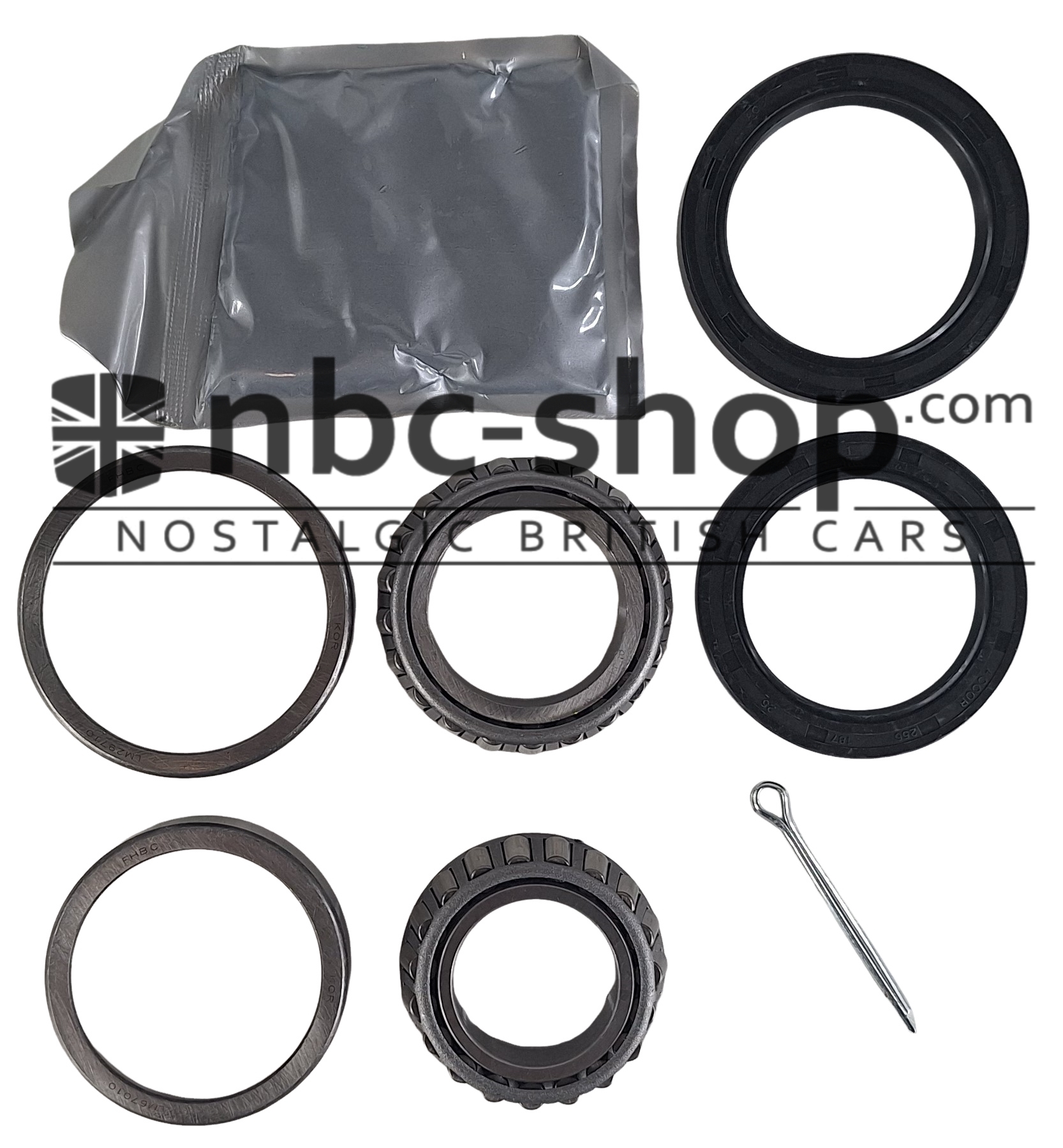 GHK1528 KIT DE ROULEMENT DE ROUE ARRIERE POUR TRIUMPH GT6 ET VITESSE ROTOFLEX