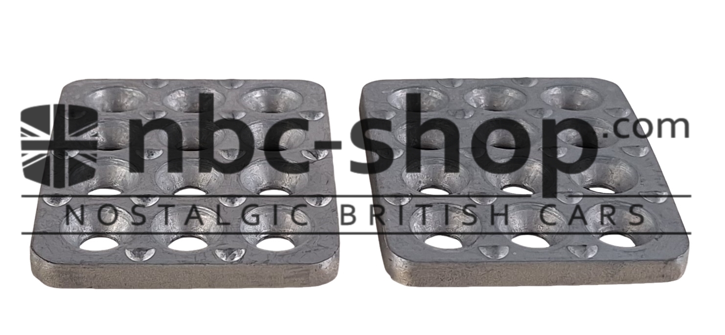 A200017 ELARGISSEURS DE PEDALES FREIN EMBRAYAGE ALU MINI PAIRE nbc-shop 2