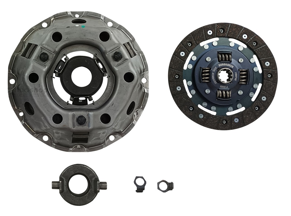 GCK260 KIT D\'EMBRAYAGE AH/MG SPRITE MIDGET 1098 MORRIS MINOR DISQUE 10 DENTS180MM