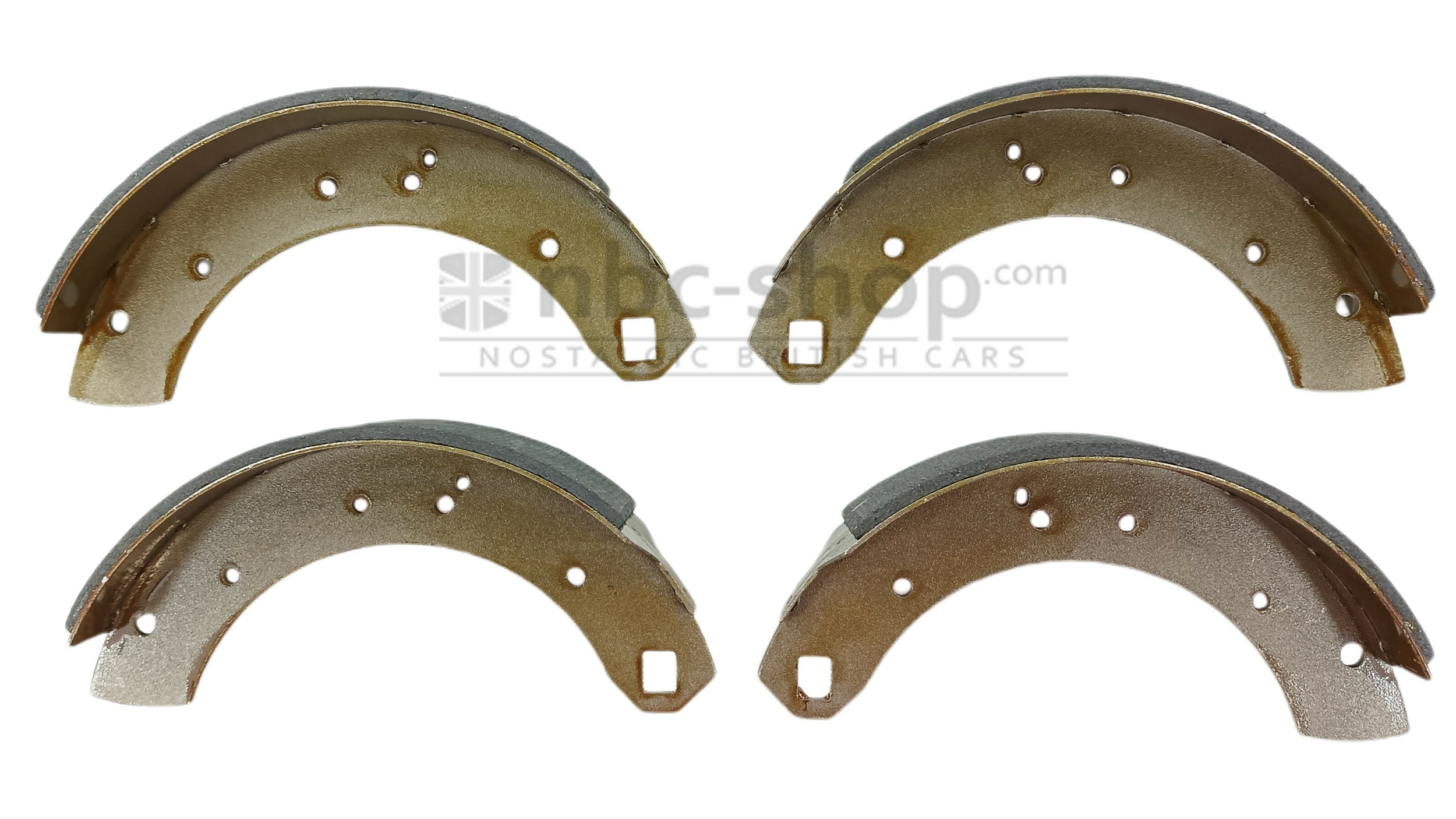 505351 MACHOIRES DE FREIN ARRIERE TRIUMPH TR3 TR3A 254mm 10 pouces
