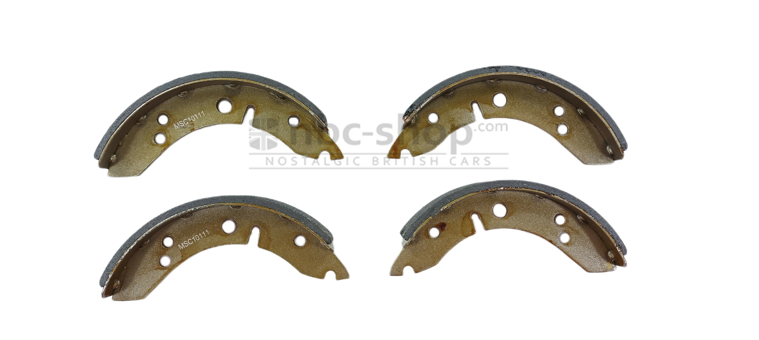GBS704AF MACHOIRES DE FREIN AVANT AUSTIN HEALEY SPRITE MIDGET 58/62