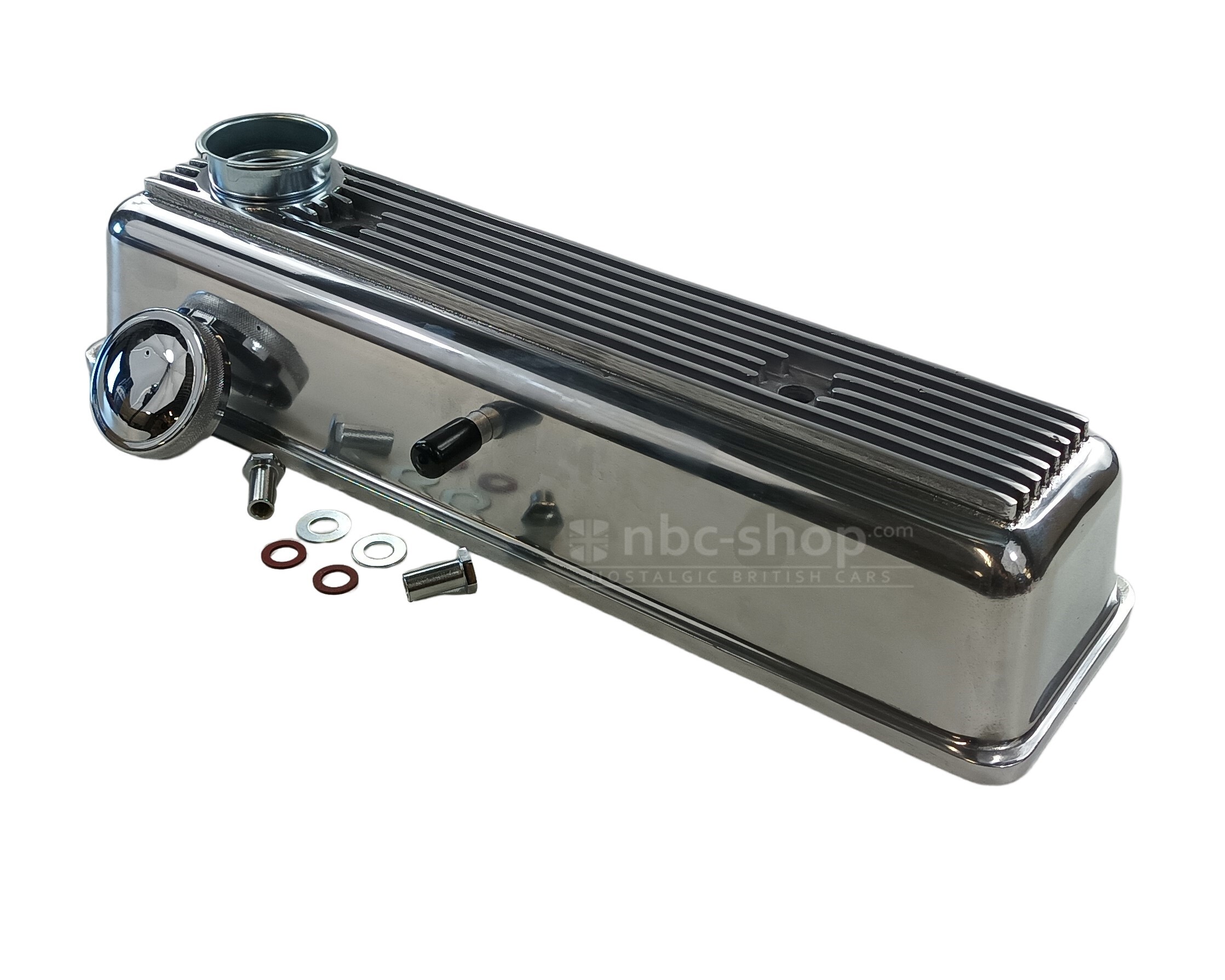 TT1137 Cache culbuteur aluminium avec reniflard Triumph TR4A