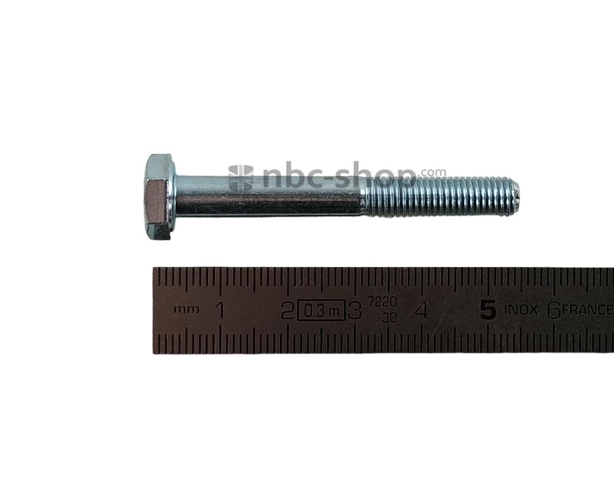 GHF118 VIS 1/4 X 51 MM UNF SEMI FILETEE