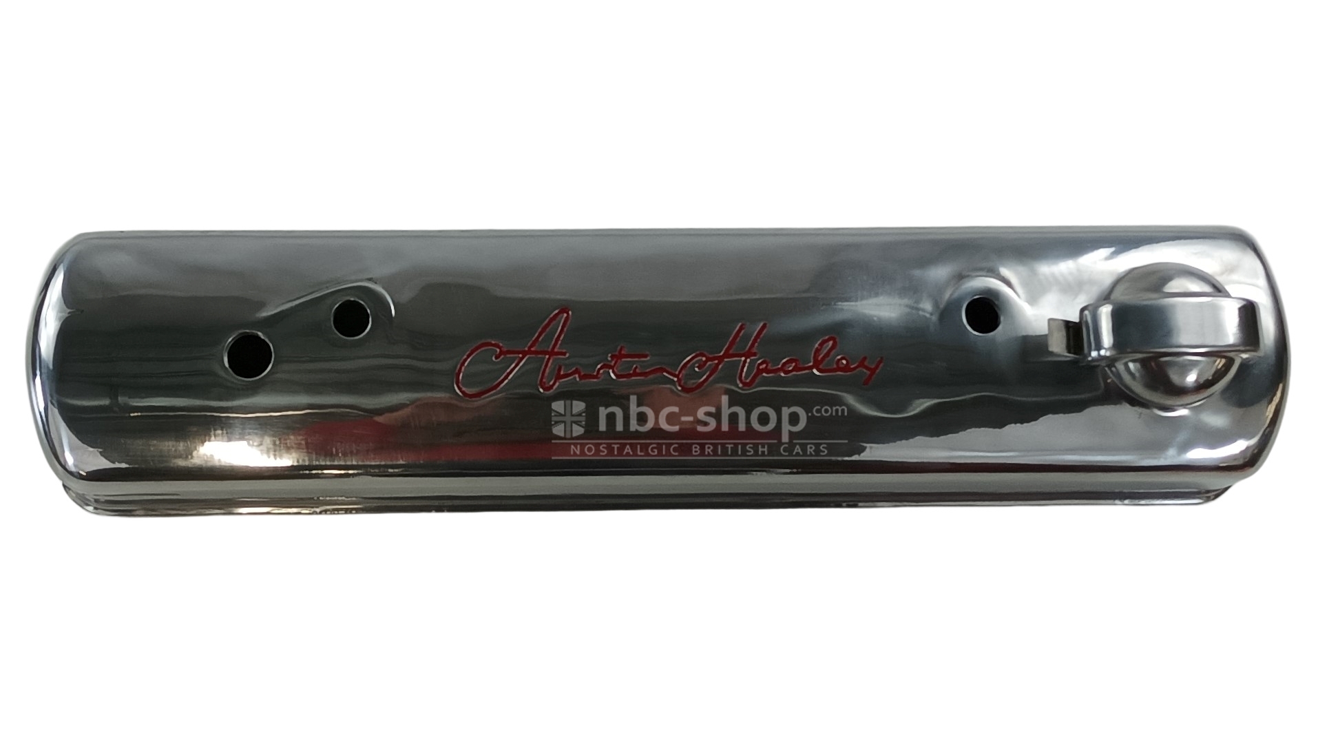 852-105 Cache culbuteur chromé Austin Healey 100/6 et 3000 avec gravure