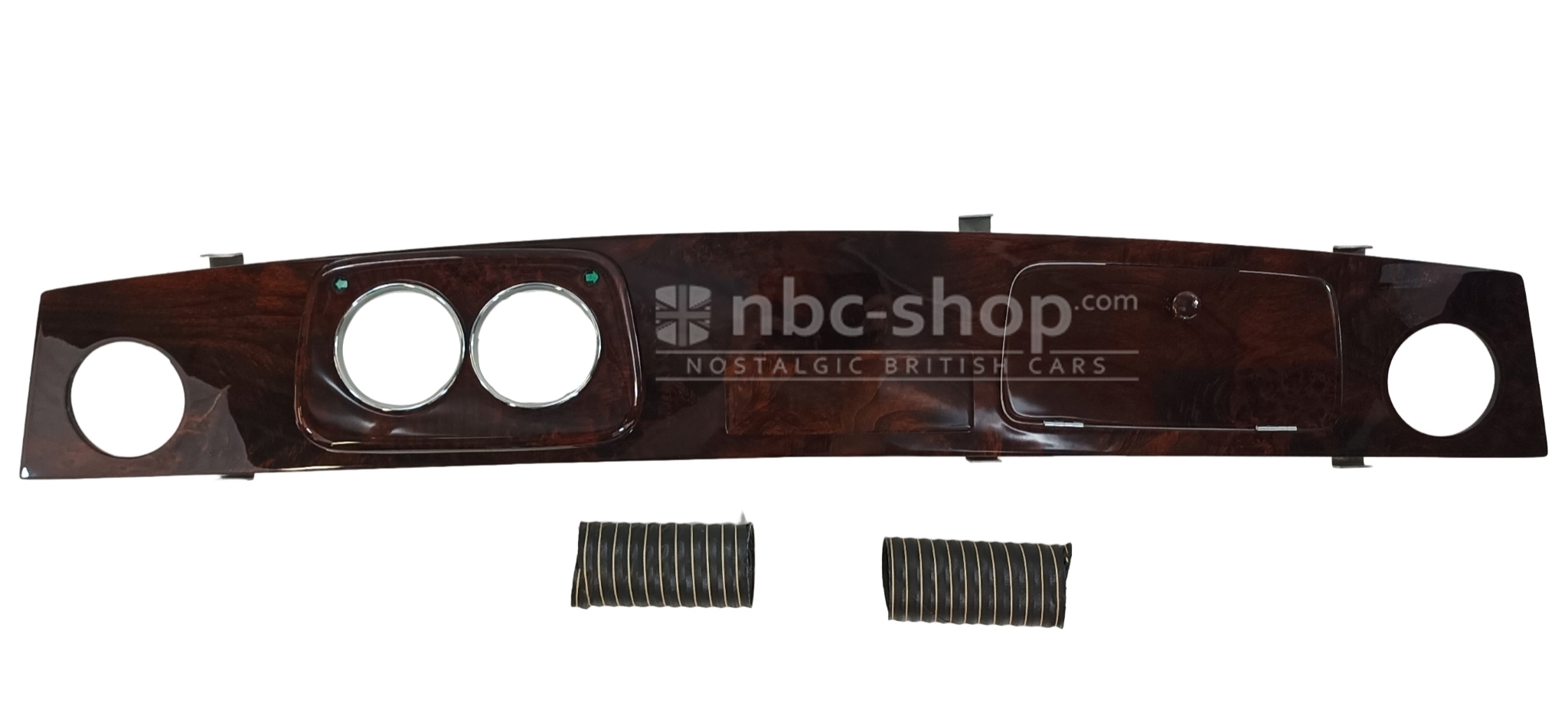 S9057 Tableau de bord bois Mini LHD 2 compteurs face au volant