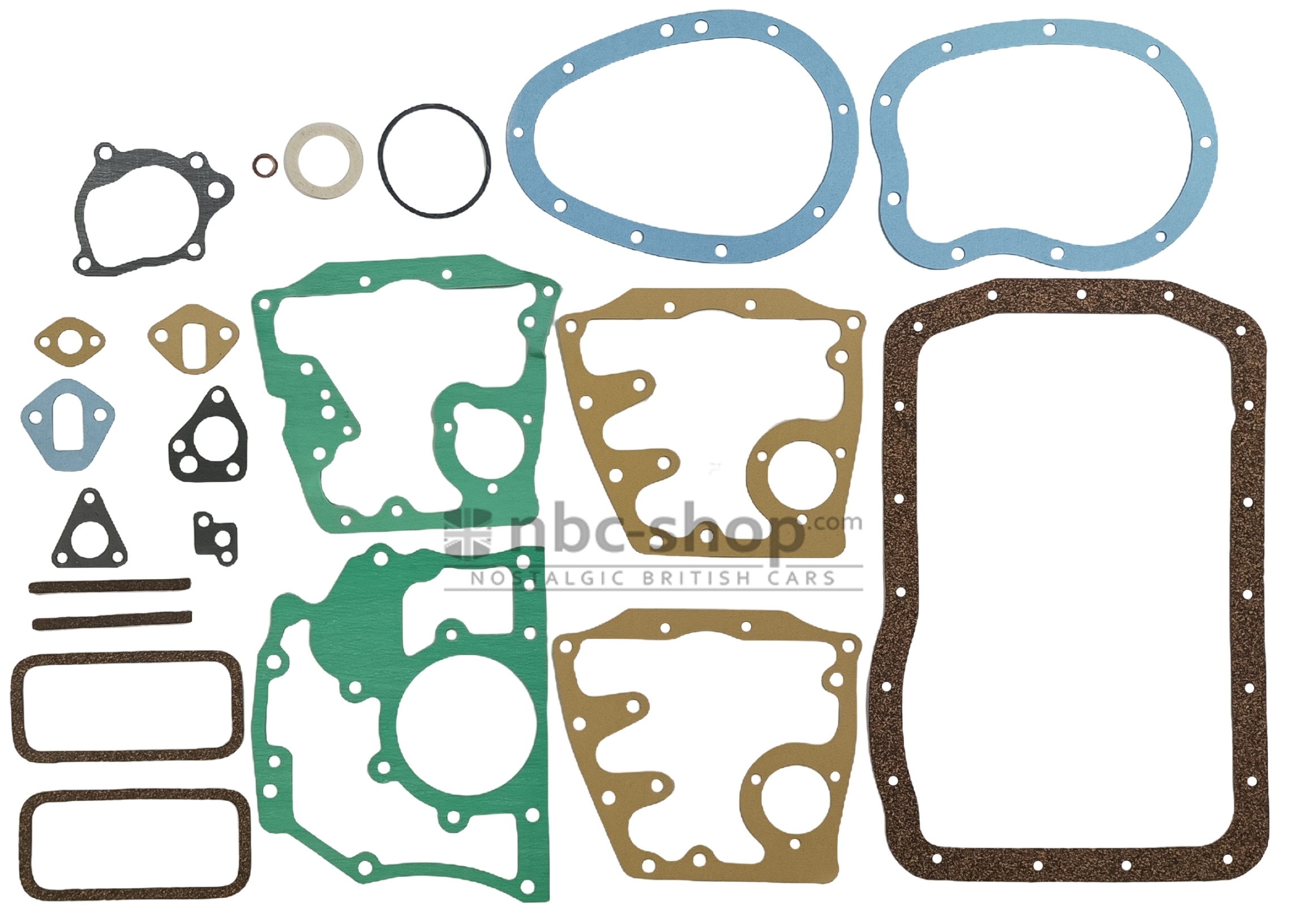 GEG203 POCHETTE BAS MOTEUR MGA 1500-1600 et TWINCAM 1955-1962