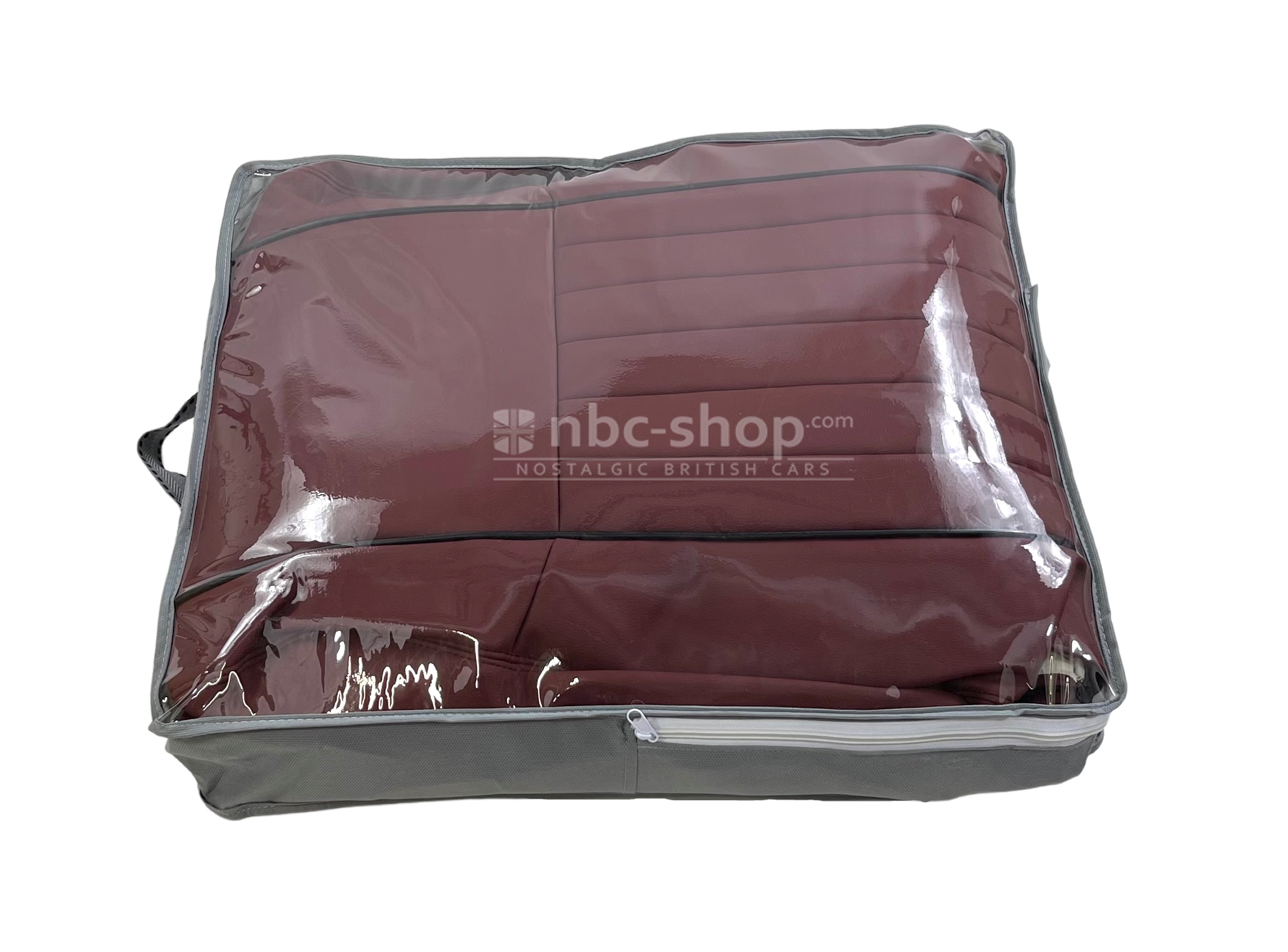 NBC021R Housses de siège et banquette arrière Mini SPI rouge (avant et arrière)