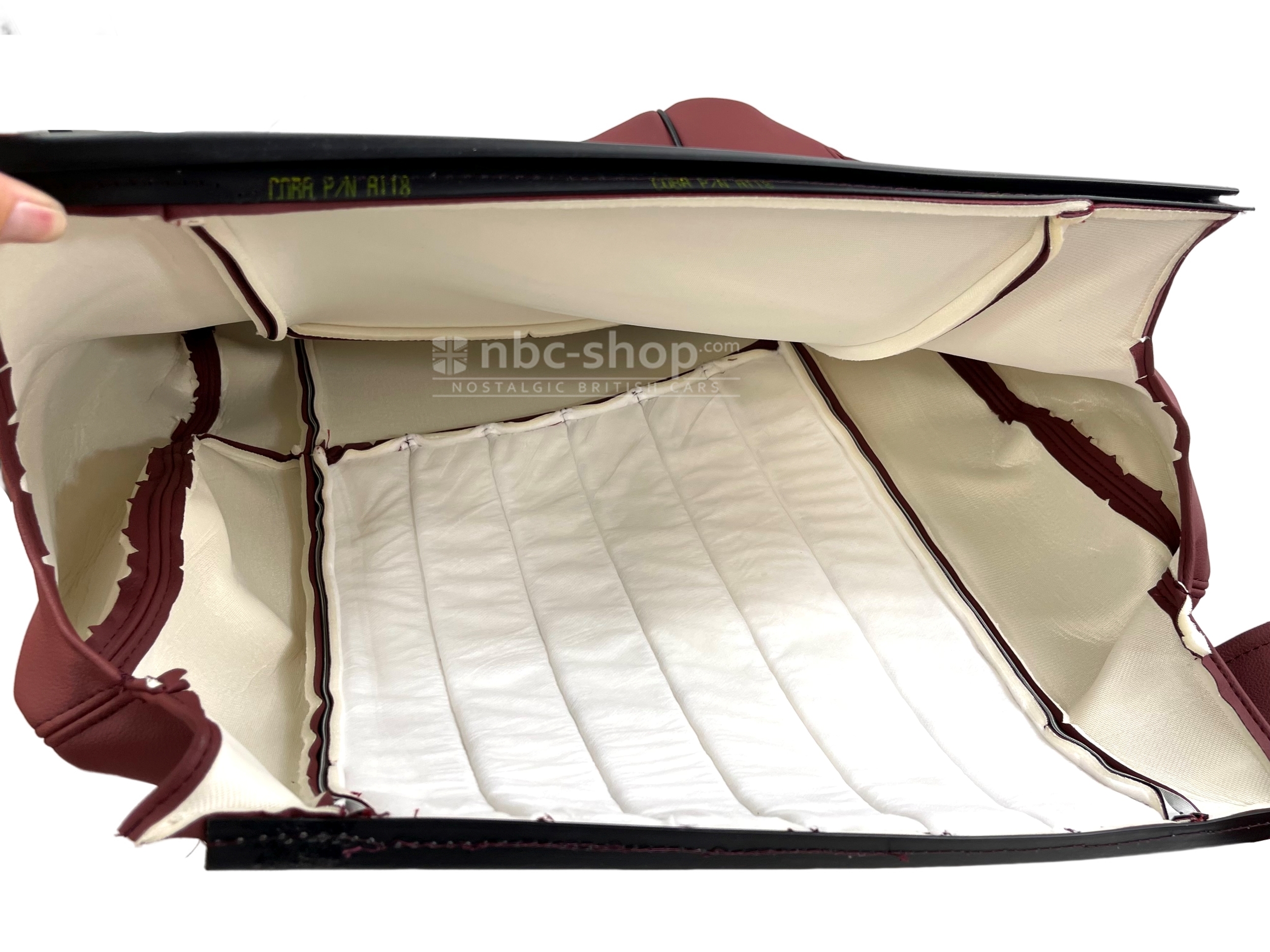 NBC021R Housses de sièges et banquette arrière Mini SPI rouge nbc-shop 4