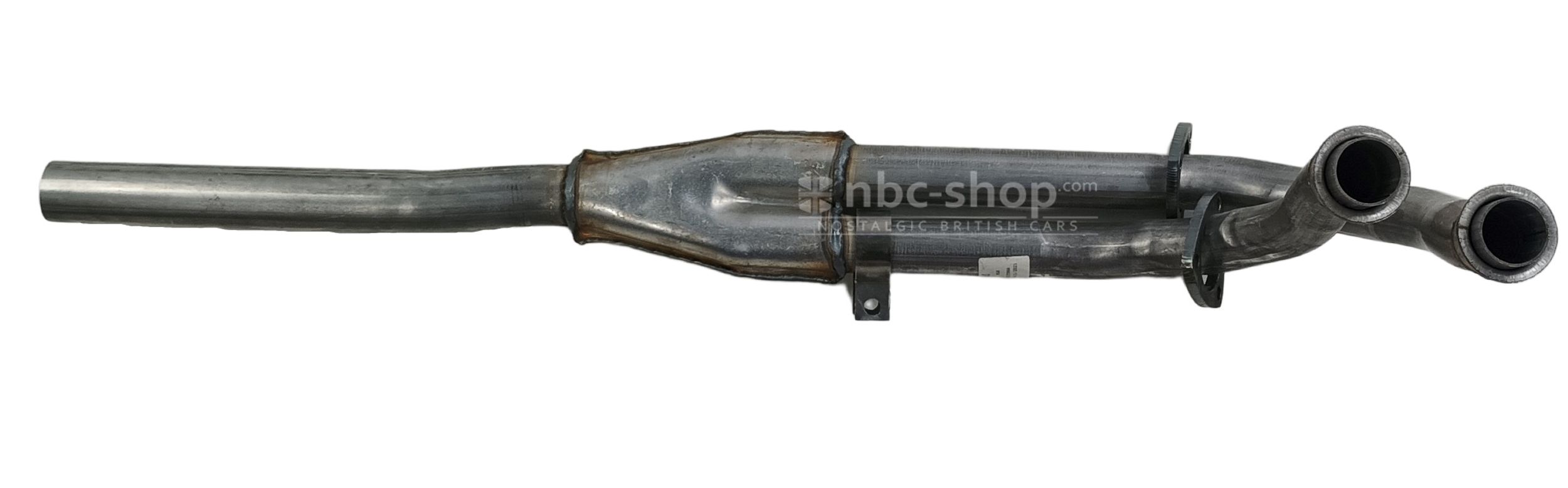 GEX1778 PARTIE AVANT / DOWNPIPE ECHAPPEMENT MGB PARE CHOC CHROME 1962-1980