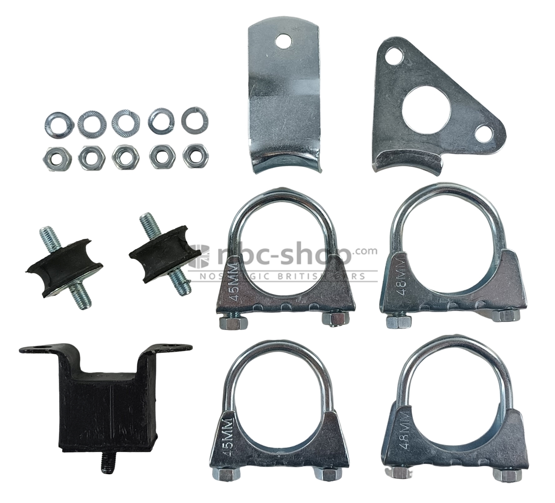 RC40FK KIT DE FIXATION ECHAPPEMENT STAGE 1 MINI RC40