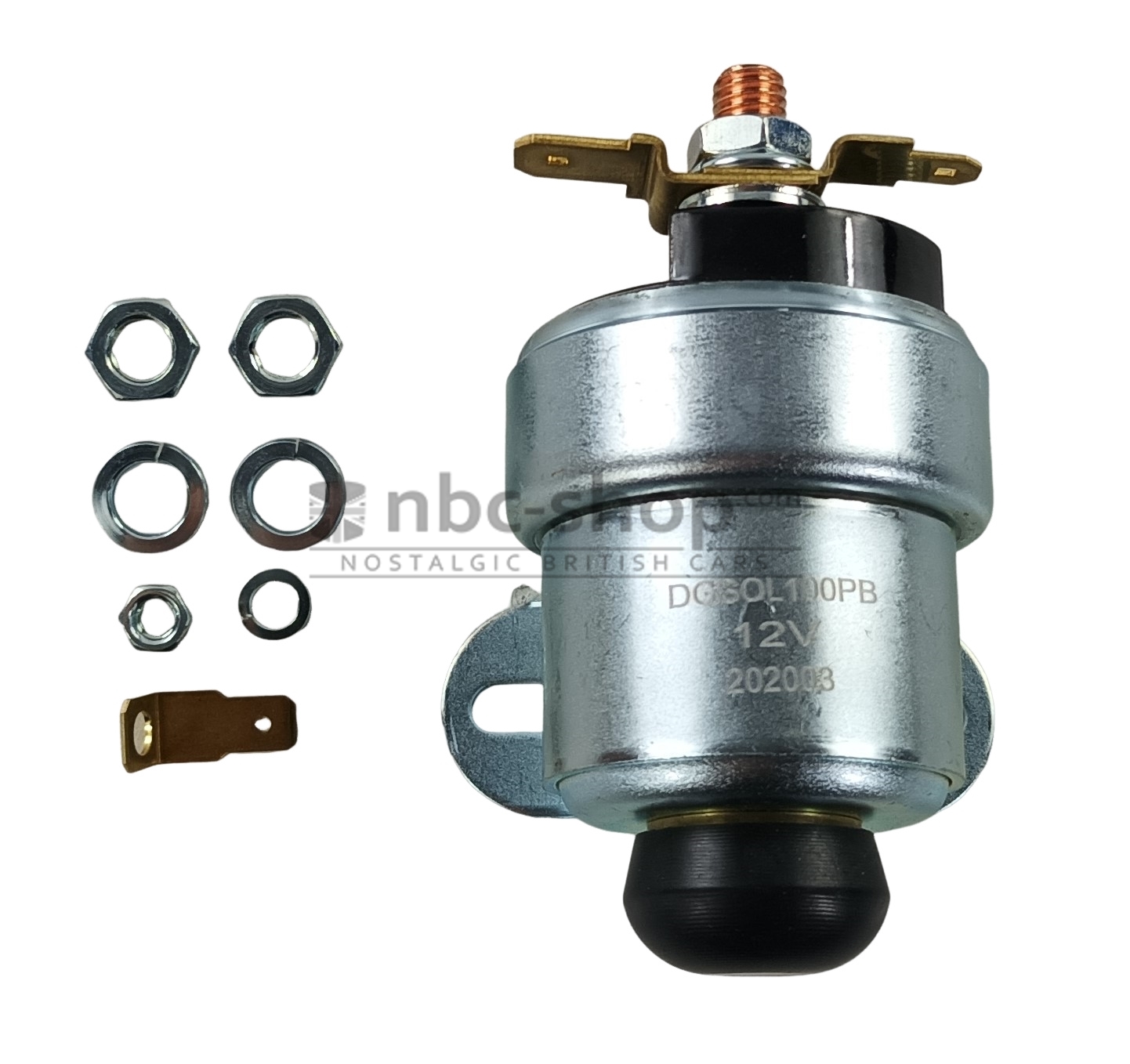 BCA4501 SOLENOIDE DE DEMARRAGE 3 POLES AVEC BOUTON DE DEMARRAGE
