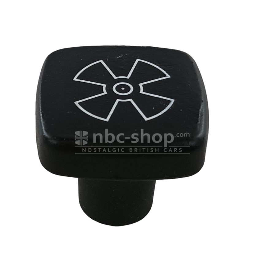 712911 BOUTON INTERRUPTEUR DE VENTILATION TRIUMPH TR250 TR5 TR6 CARBURATEUR 1967-1976