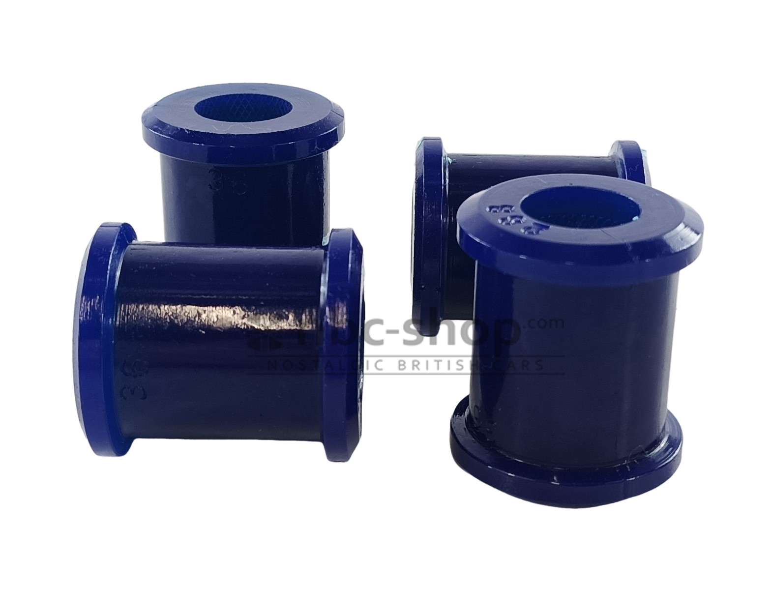 102228SPK KIT DE 4 SILENT BLOC POLY RENFORCE TRAIN AVANT TRIUMPH TR2 TR3 TR4 TR4A TR250 TR5 TR6 nbc-shop 3