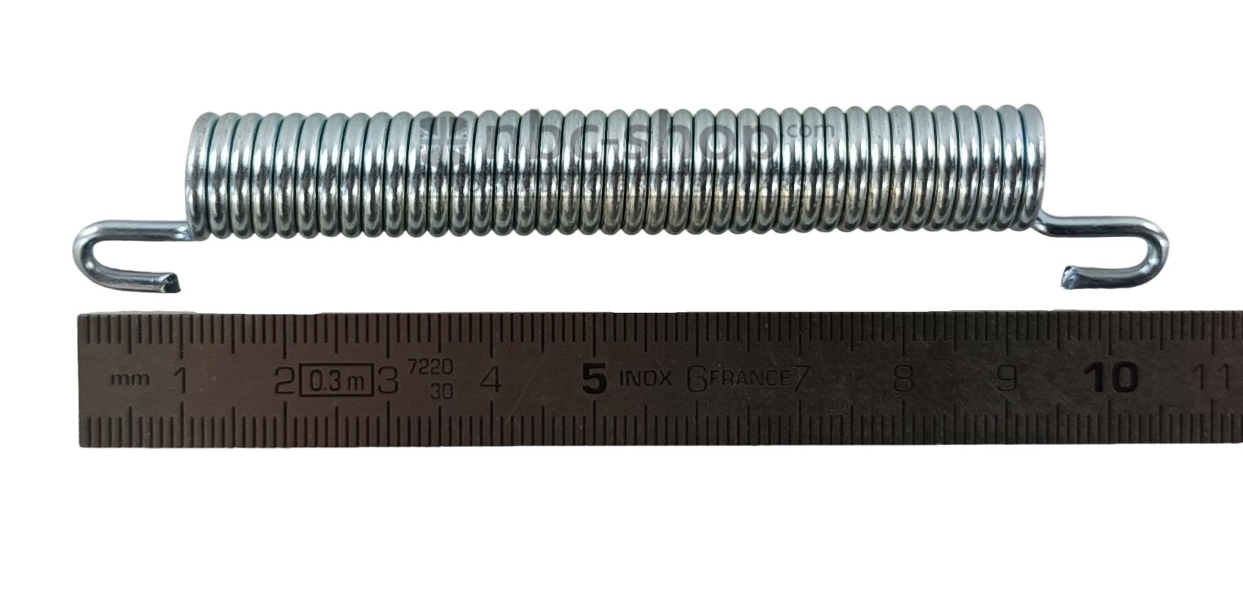 508817 RESSORT DE MACHOIRE DE FREIN POUR TRIUMPH TR3 TR4 TR4A TR5 TR250 TR6 (arrière)