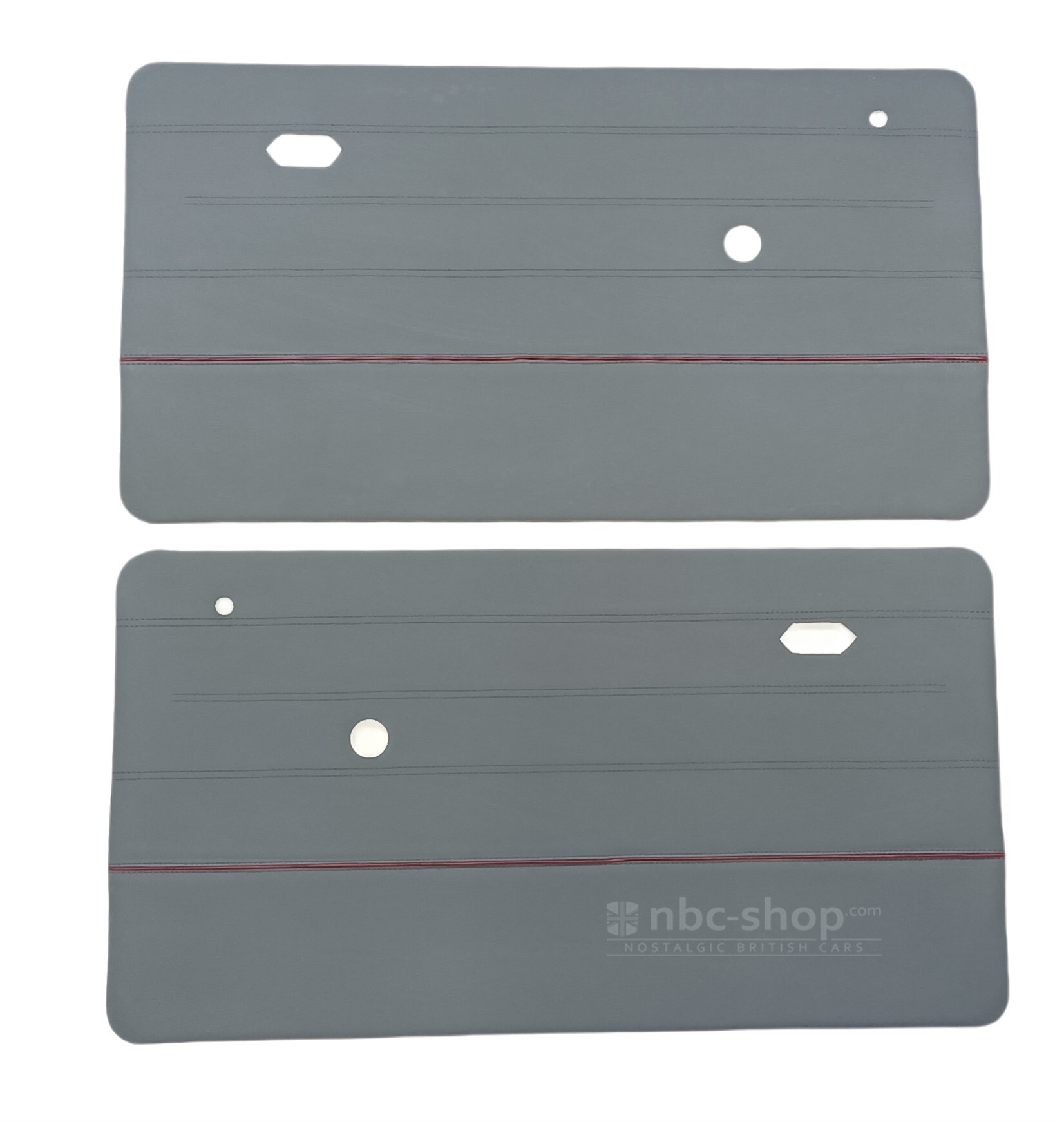 NBC017GREY Garniture/panneaux de porte gris pour Mini (les 4) 1969-2000