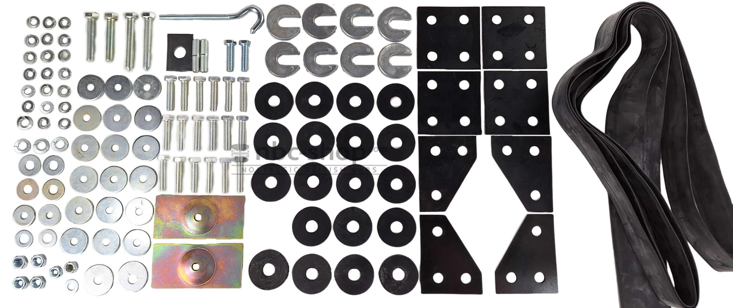 574244 KIT DE MONTAGE ENTRE CHASSIS ET CAISSE TRIUMPH TR4A TR250 TR5 TR6