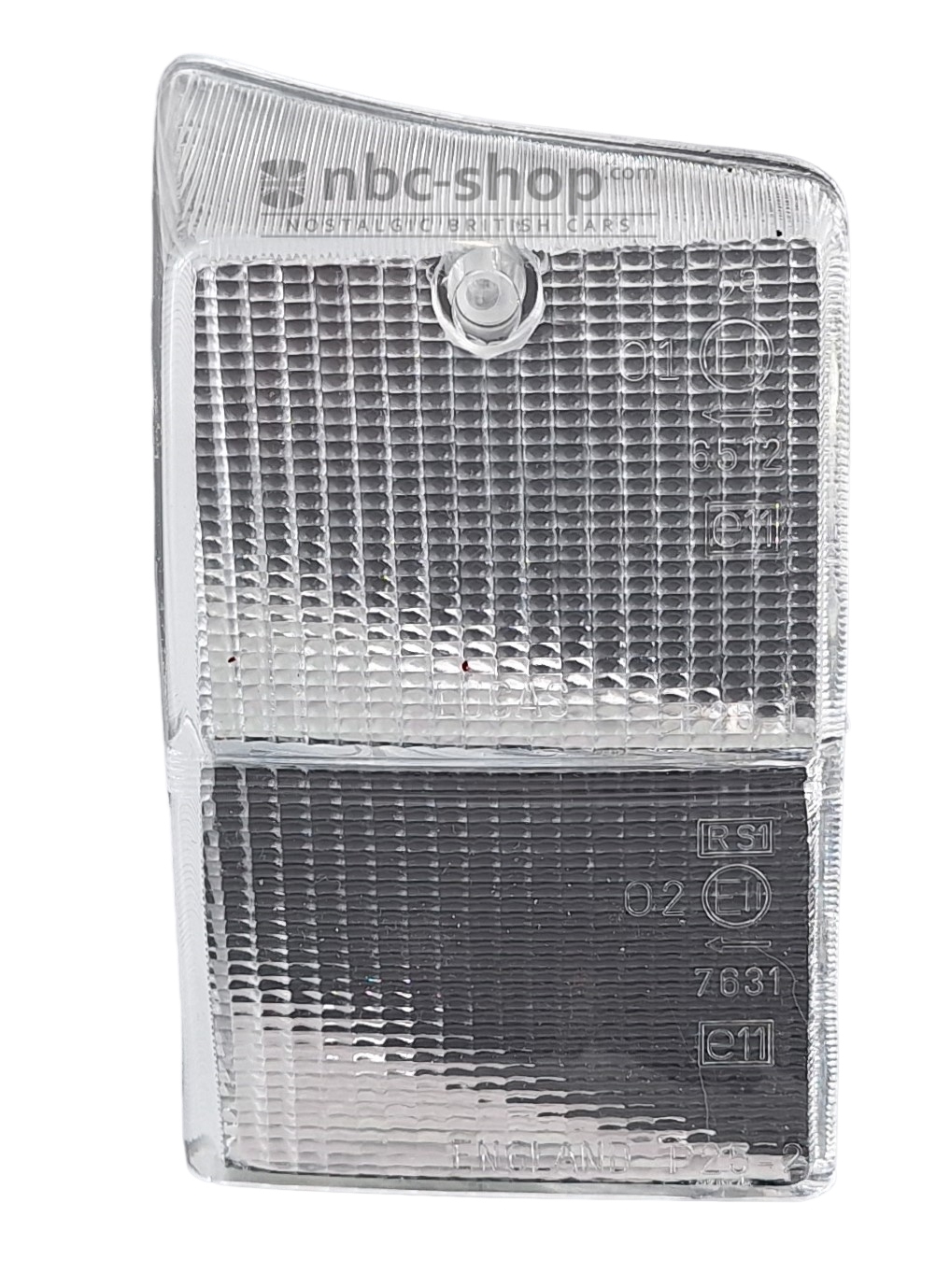 XFJ10027W CABOCHON DE FEU ARRIERE SUPERIEUR GAUCHE MINI DE 1976 A 2000 BLANC