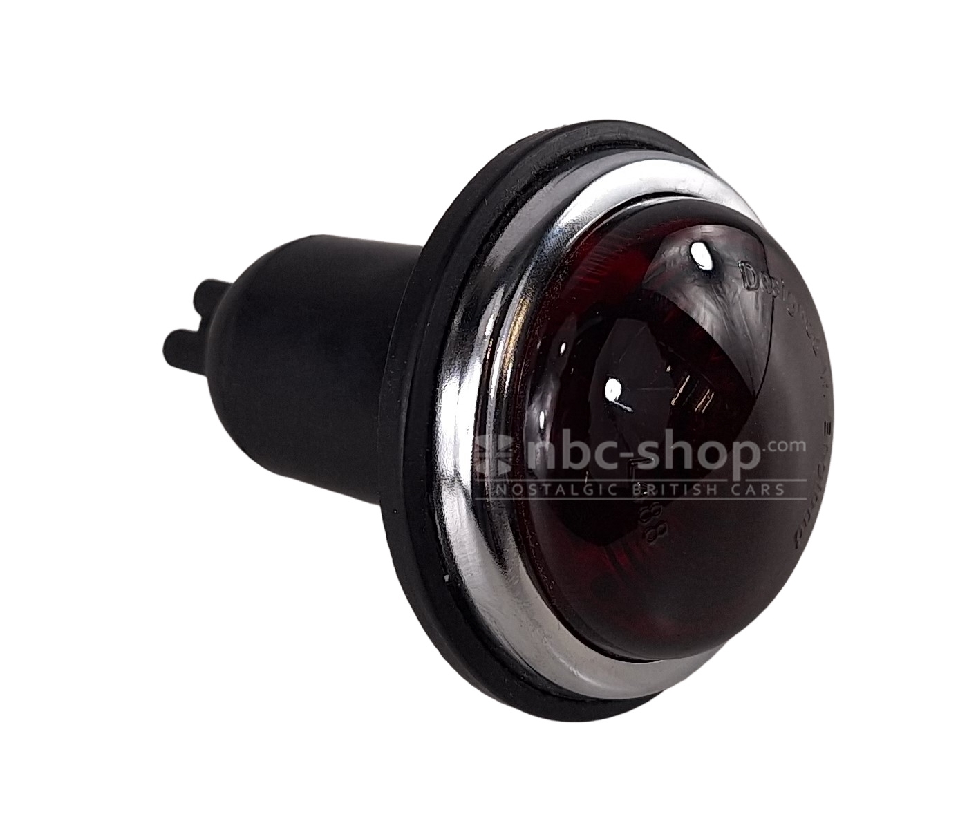 3H1814 Feu clignotant en verre double filament rouge pour Austin Healey 100/4 BN1 BN2