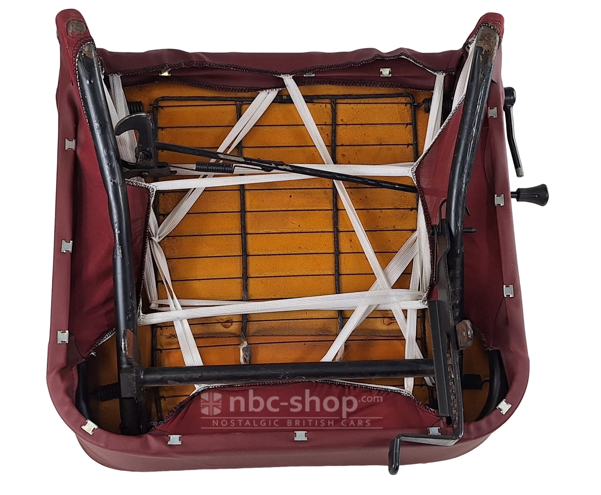 NBC016R COIFFE DE SIEGE MINI SKAI POUR MINI SIEGE PLAT AVEC APPUIE TETE ROUGE nbc-shop 12