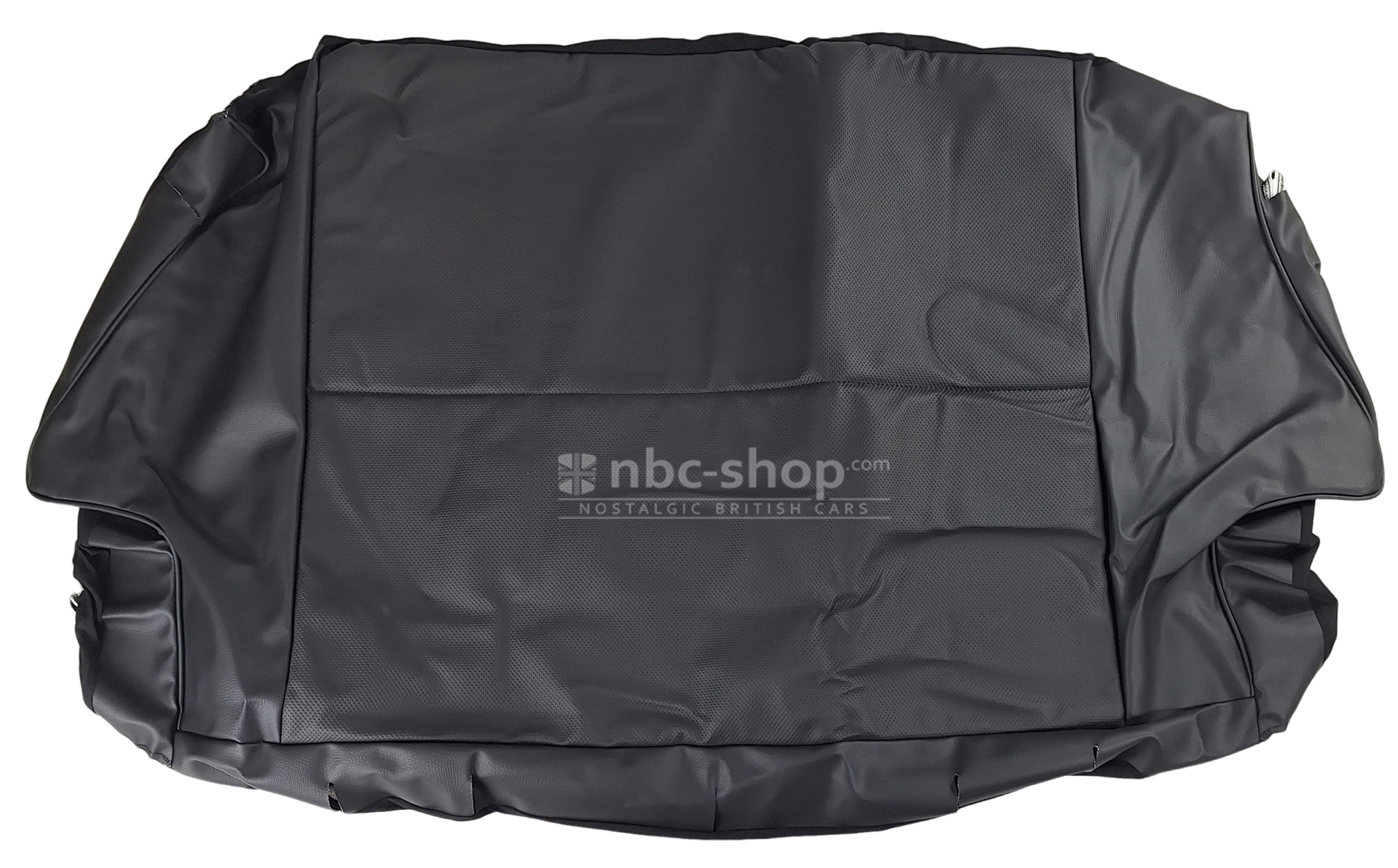 NBC016N COIFFE DE SIEGE MINI SKAI POUR MINI SIEGE PLAT AVEC APPUIE TETE NOIR nbc-shop 6