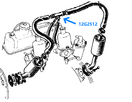 12G2512 X DE RENIFLARD 4 VOIES MINI INNOCENTI 1300 nbc-shop 3