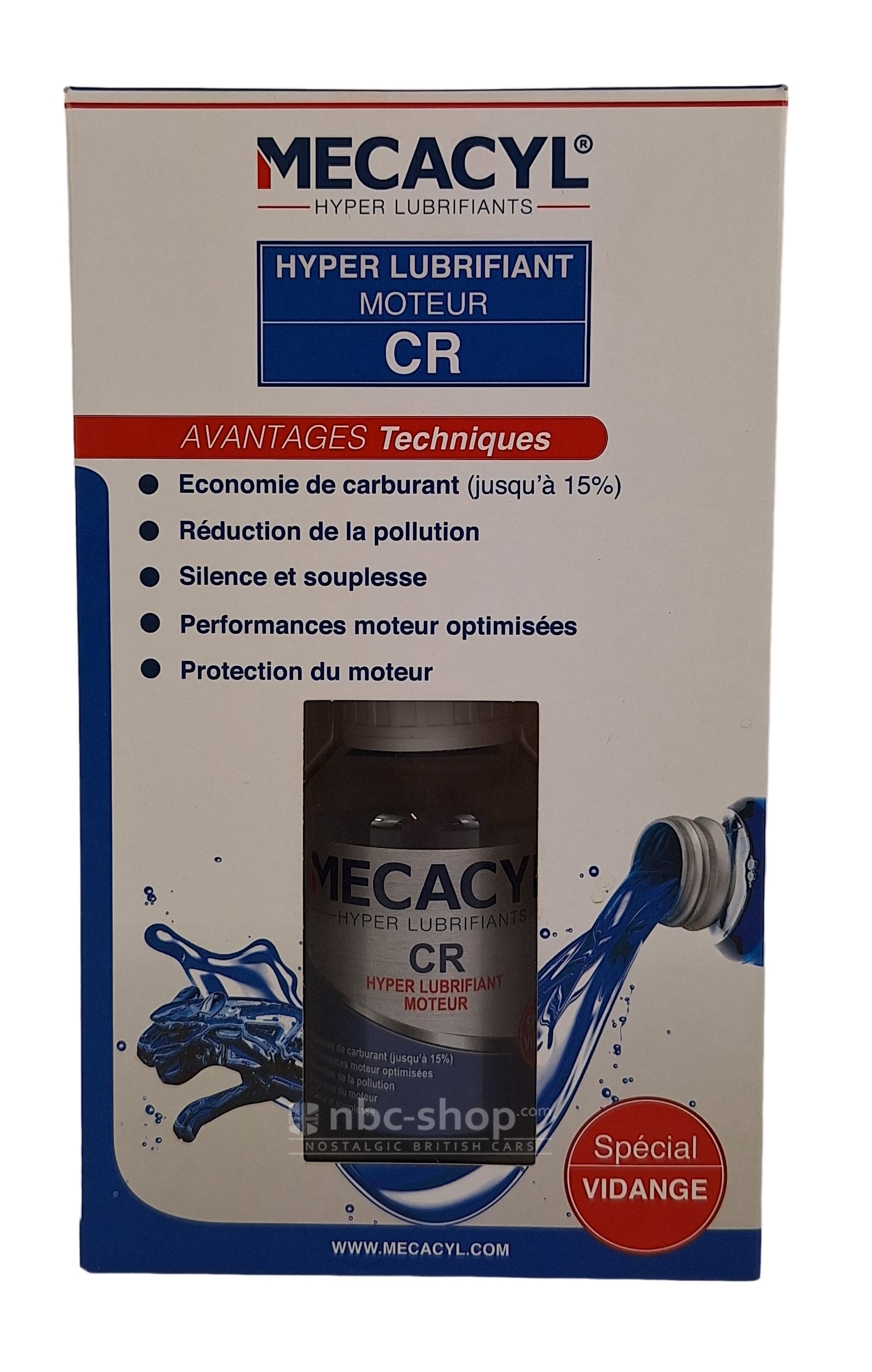 MECASYLCR HYPER LUBRIFIANT MOTEUR 4 TEMPS