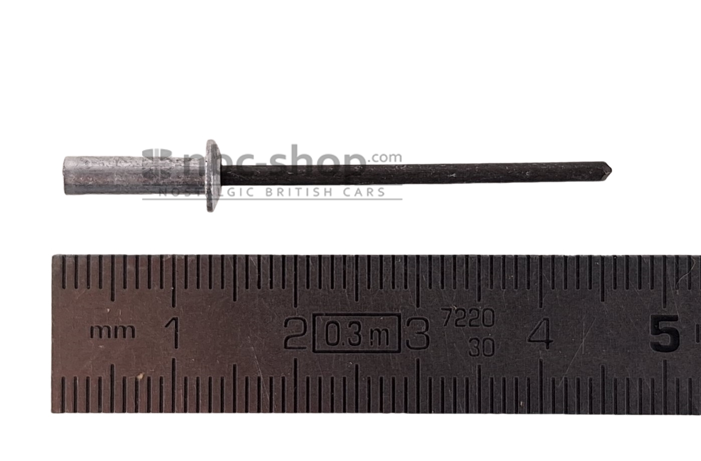 RU608123 Rivet 1/8 x 3/8 (3,2 x 9,6 mm) Triumph Spitfire, TR2 à TR8