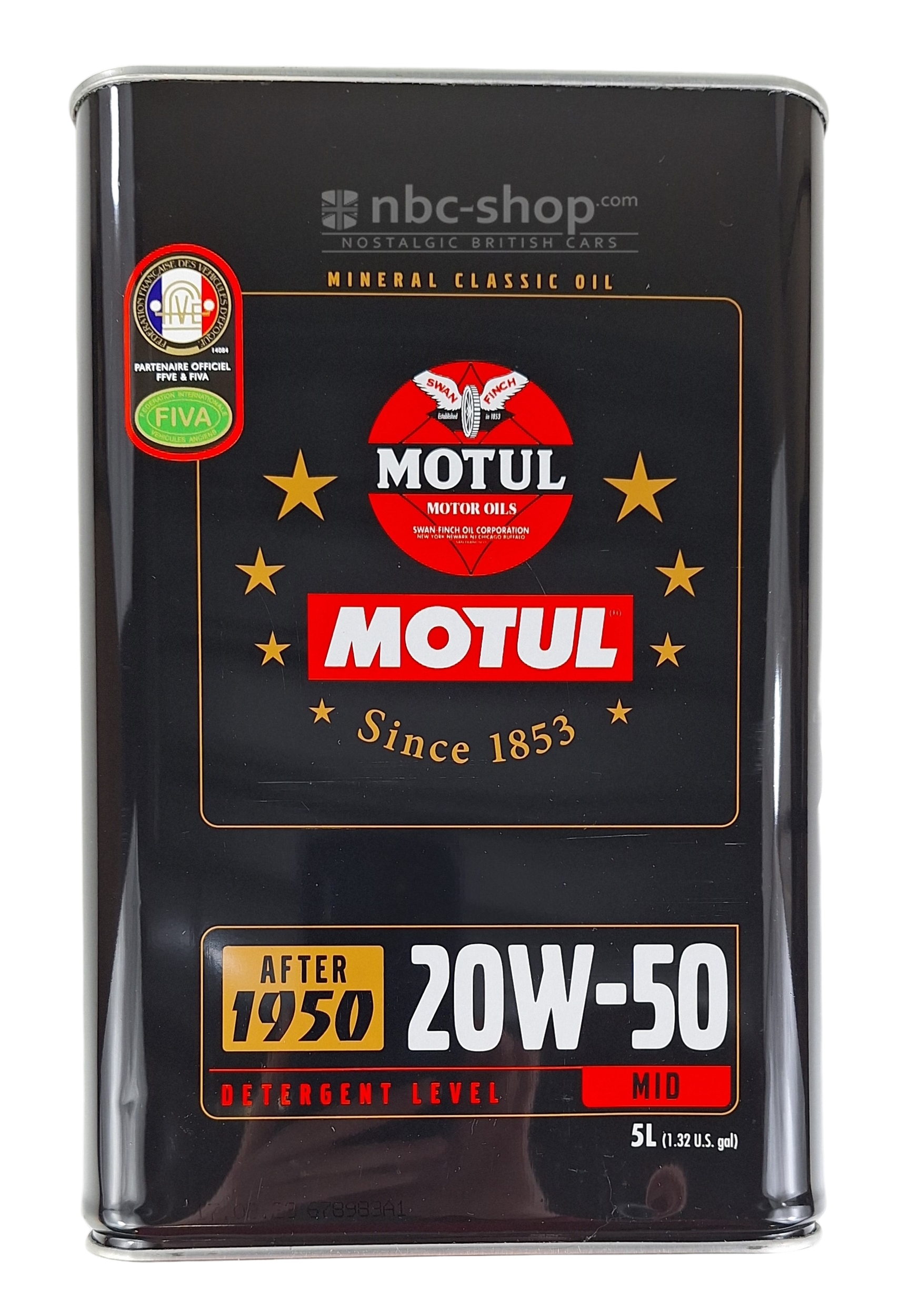motul2000 huile moteur 20w50 5 litres bidon acier nbc shop 1