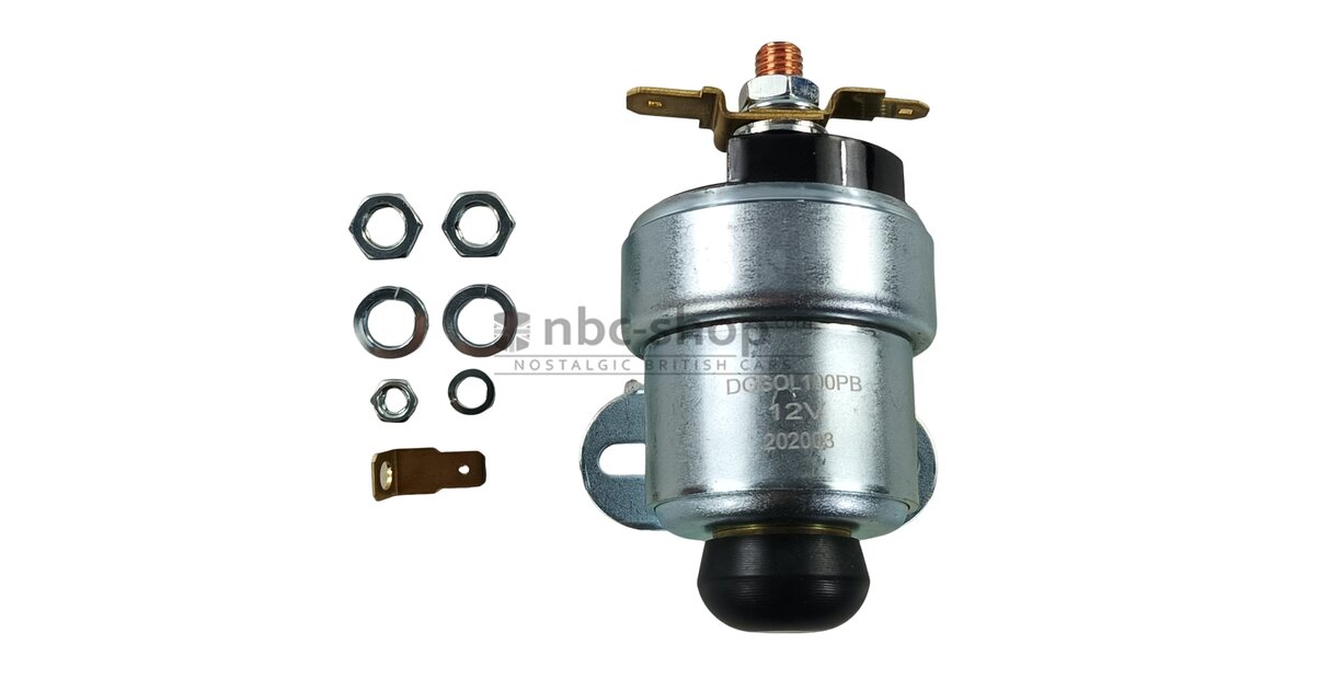 Solenoïde De Démarreur Universel 12V 3 Pôles - Compatible 109946 146154 1753539 138497, Pour Remplacement Facile, Noir - 4