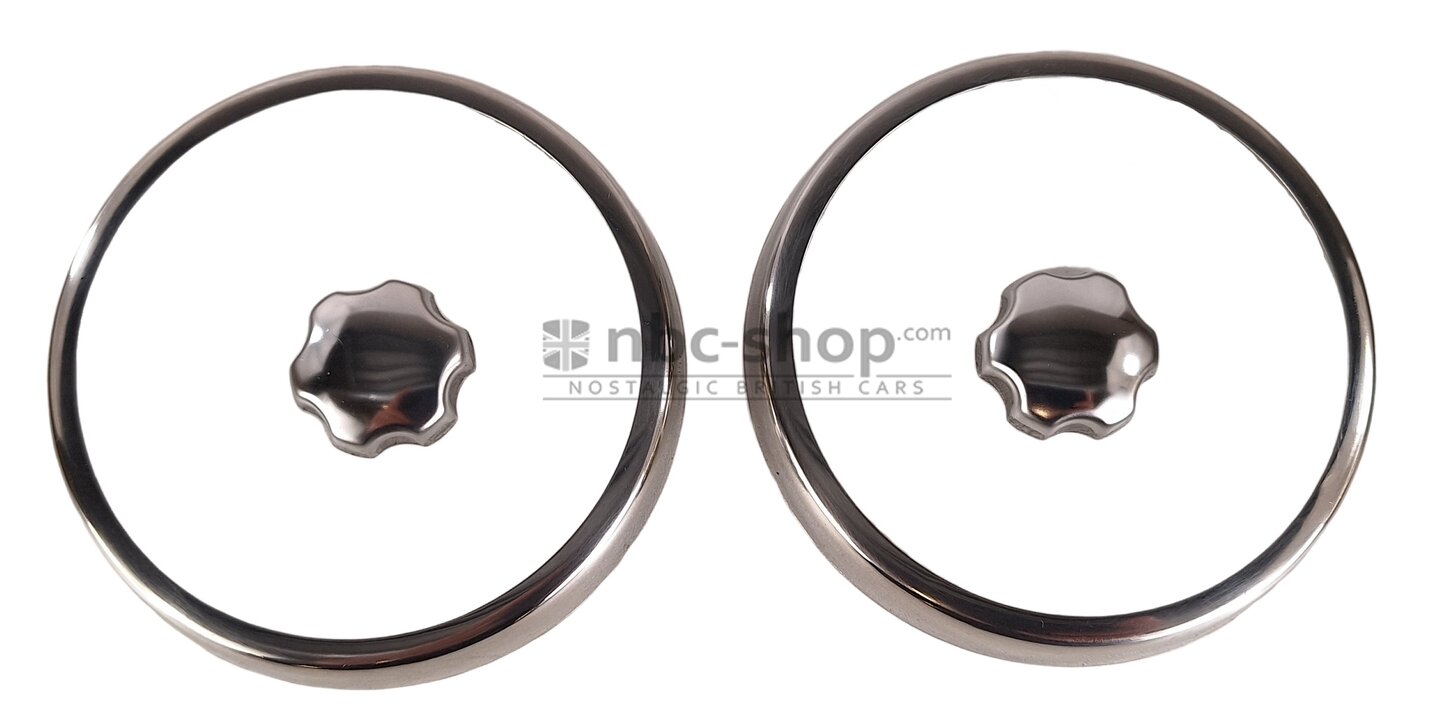 MSA0212 KIT VENTILATION CHROME PLASTIQUE - nbc-shop
