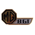 HZA5021 BADGE MGB GT HAYON ARRIERE OR nbc-shop 1