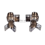 AFH2574-7 JEU DE 4 PIECES DE FINITION CHROME DE JOINT DE PORTE POUR MGA nbc-shop 3