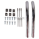24A198KIT KIT CALANDRE MK1 OUVERTURE EXTERIEURE AVEC MOUSTACHES ET FIXATIONS nbc-shop 1