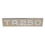 622262 BADGE DE MALLE COFFRE ARRIERE TRIUMPH TR250 nbc-shop 1