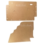 DP3031KIT KIT DE PANNEAUX DE PORTE AVANT ARRIERE VIERGE POUR MINI nbc-shop 1