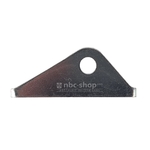 509051 PLAQUE DE RESSORT DETRIER TYPE B POUR TRIUMPH TR3 TR4 nbc-shop 1